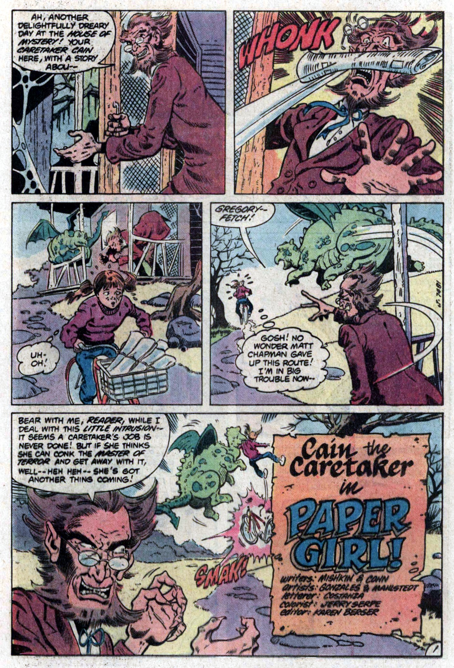 Read online House of Mystery (1951) comic -  Issue #300 - 21