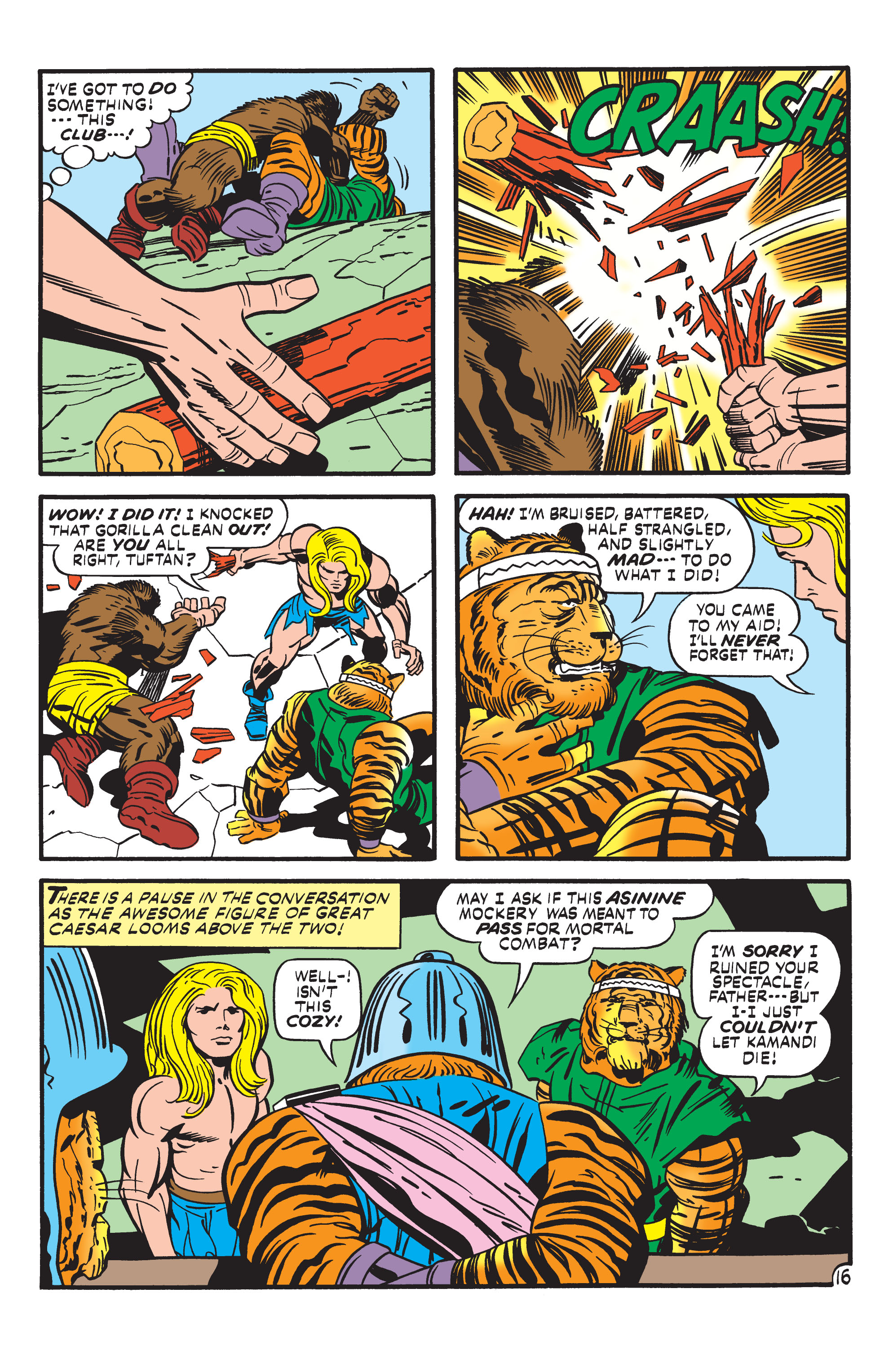 Read online Kamandi, The Last Boy On Earth comic -  Issue #5 - 16