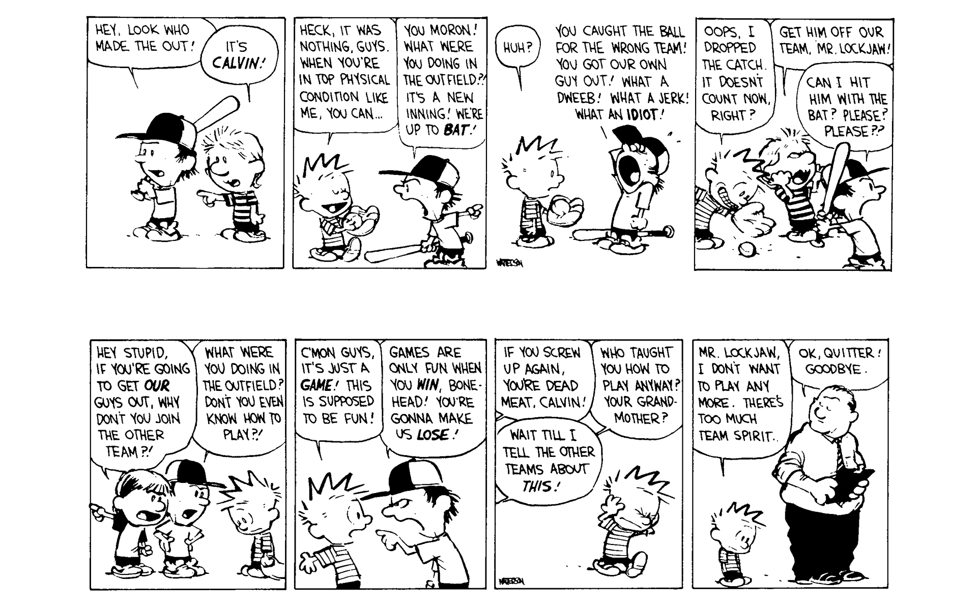Read online Calvin and Hobbes comic -  Issue #6 - 136