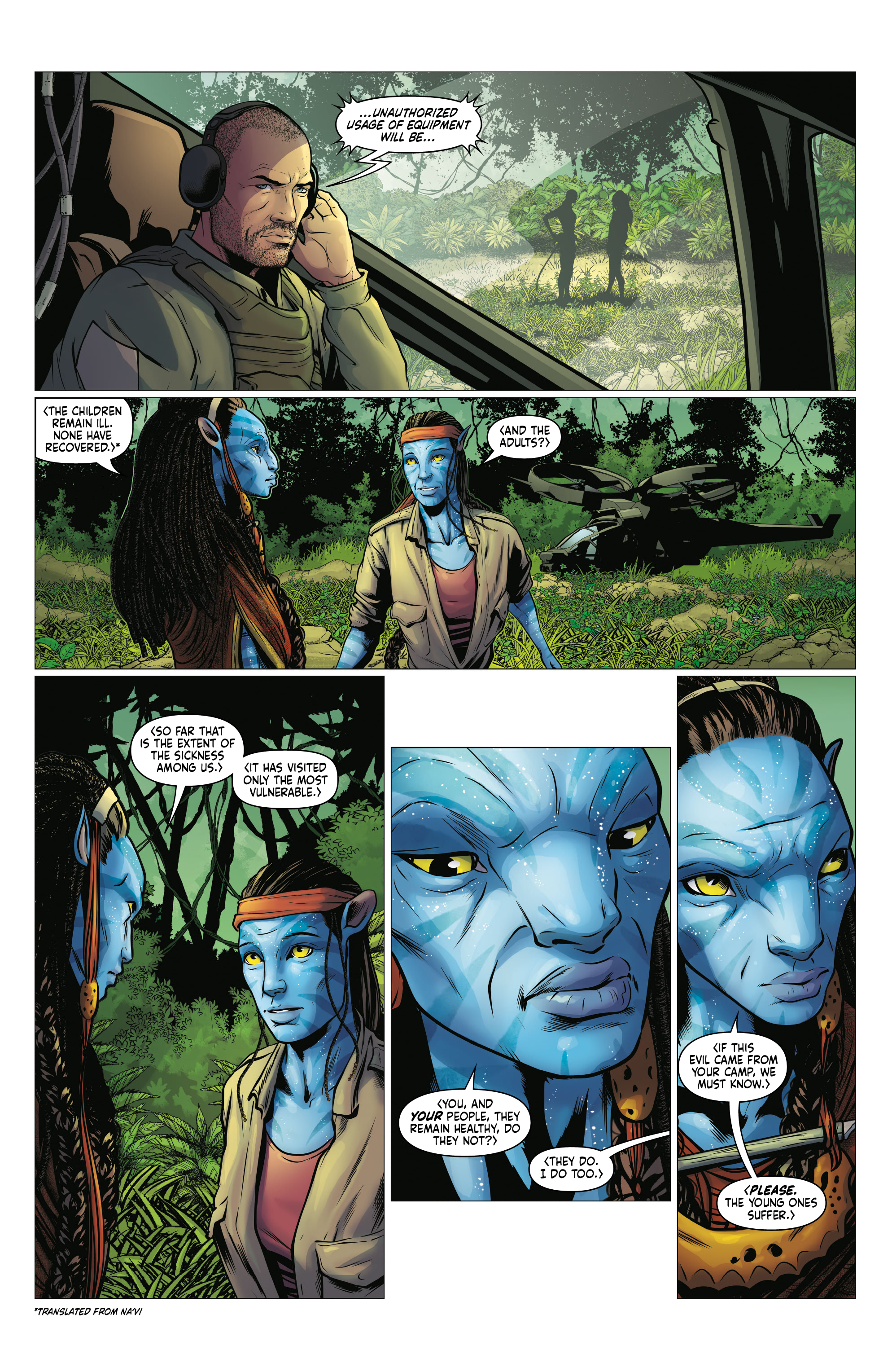 Read online Avatar: Adapt or Die comic -  Issue #3 - 6