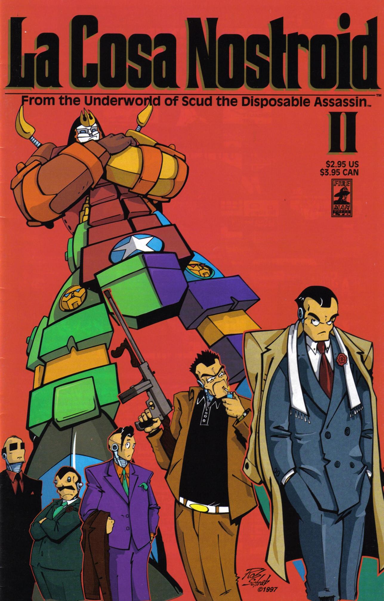 Read online La Cosa Nostroid comic -  Issue #2 - 1