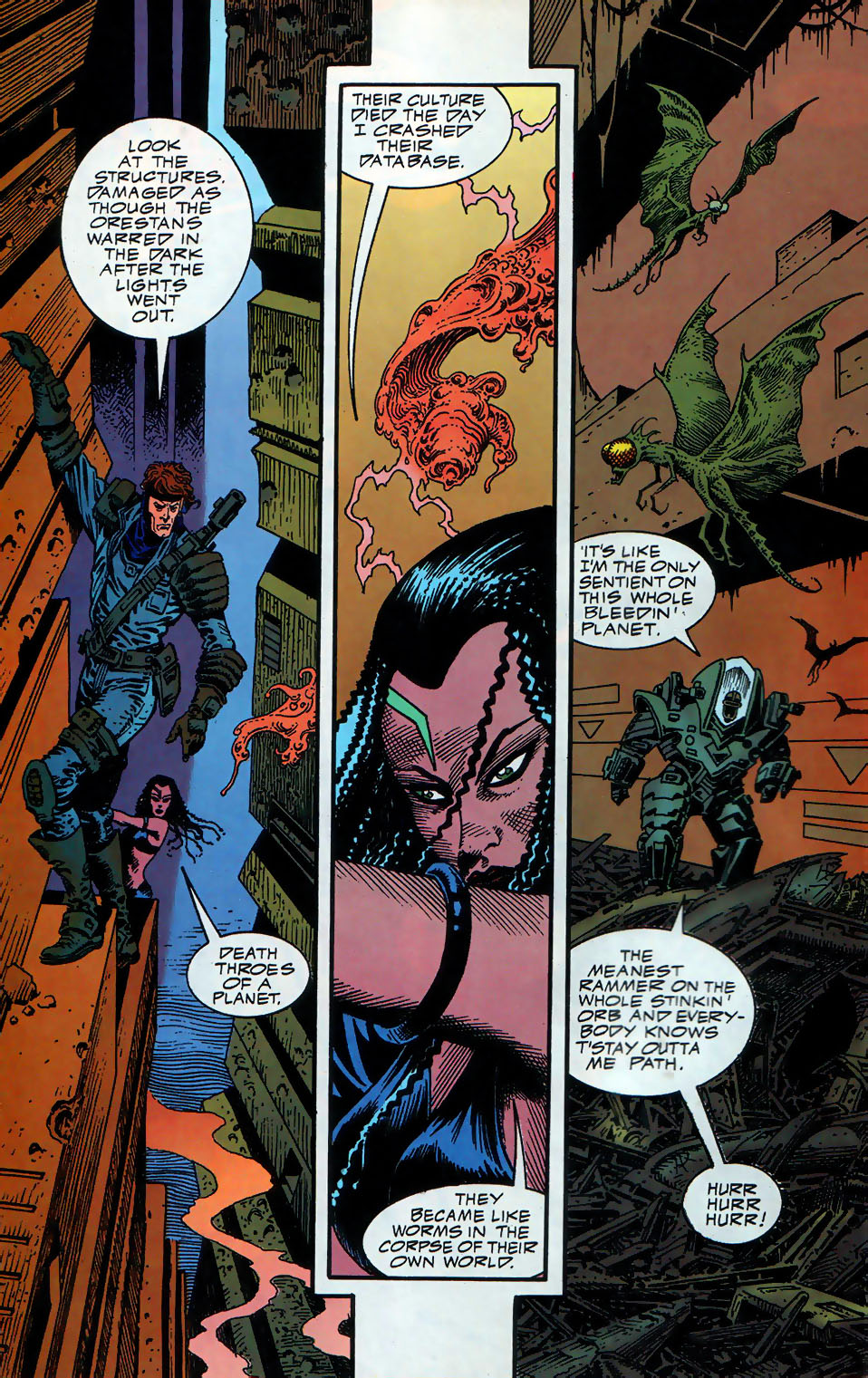 Read online Alien Legion: Binary Deep comic -  Issue # Full - 36