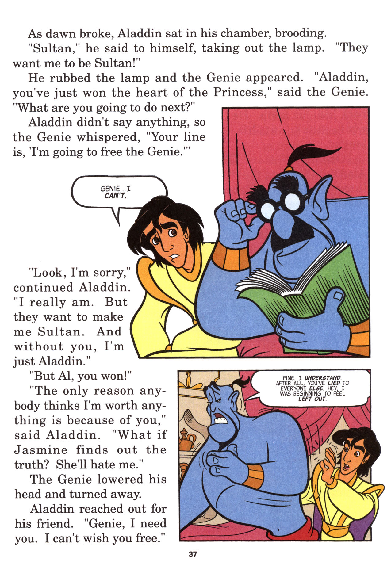 Read online Disney's Junior Graphic Novel Aladdin comic -  Issue # Full - 39