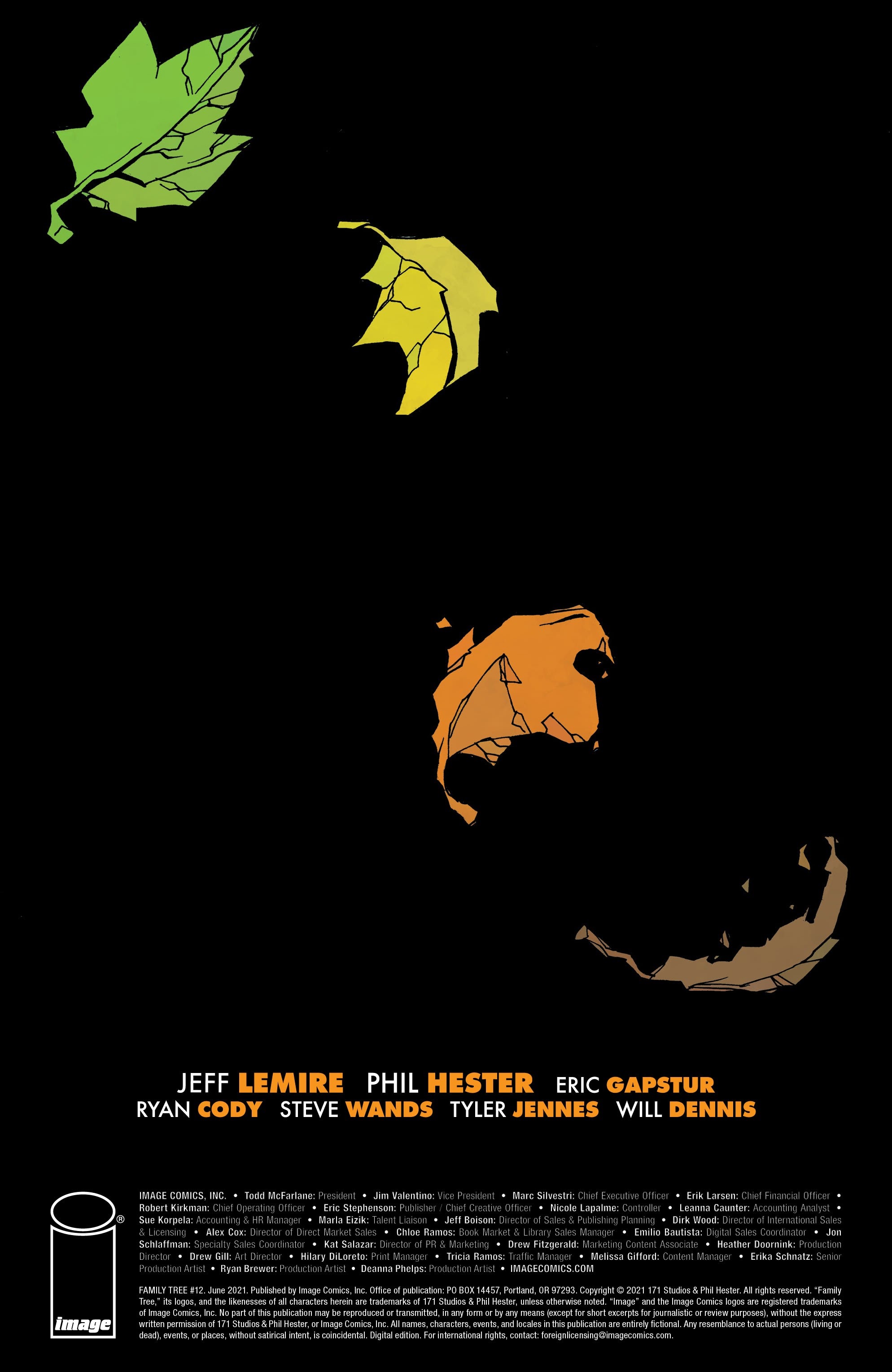 Read online Family Tree comic -  Issue #12 - 2