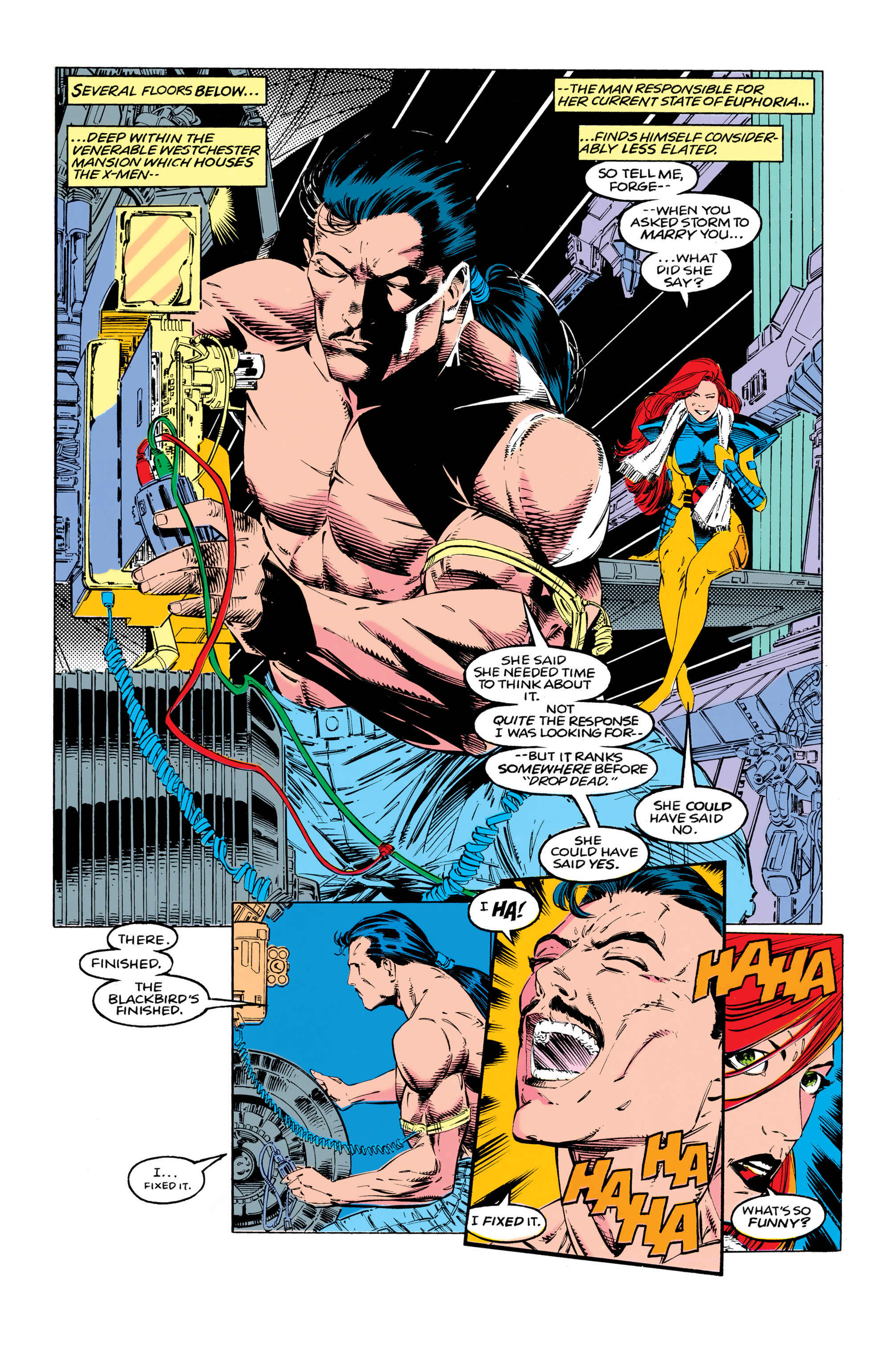 Read online Uncanny X-Men (1963) comic -  Issue #290 - 8