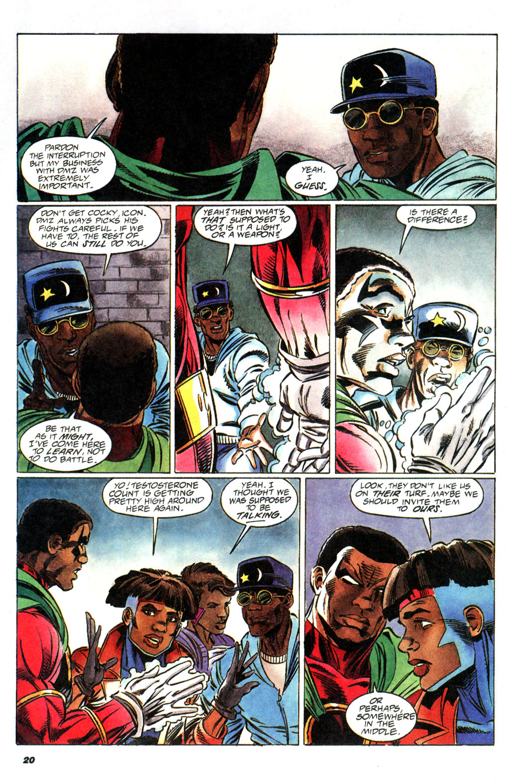 Read online Icon comic -  Issue #6 - 15