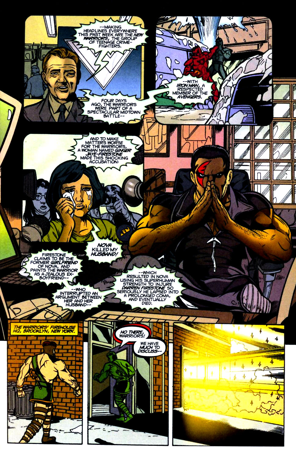 Read online New Warriors (1999) comic -  Issue #10 - 2