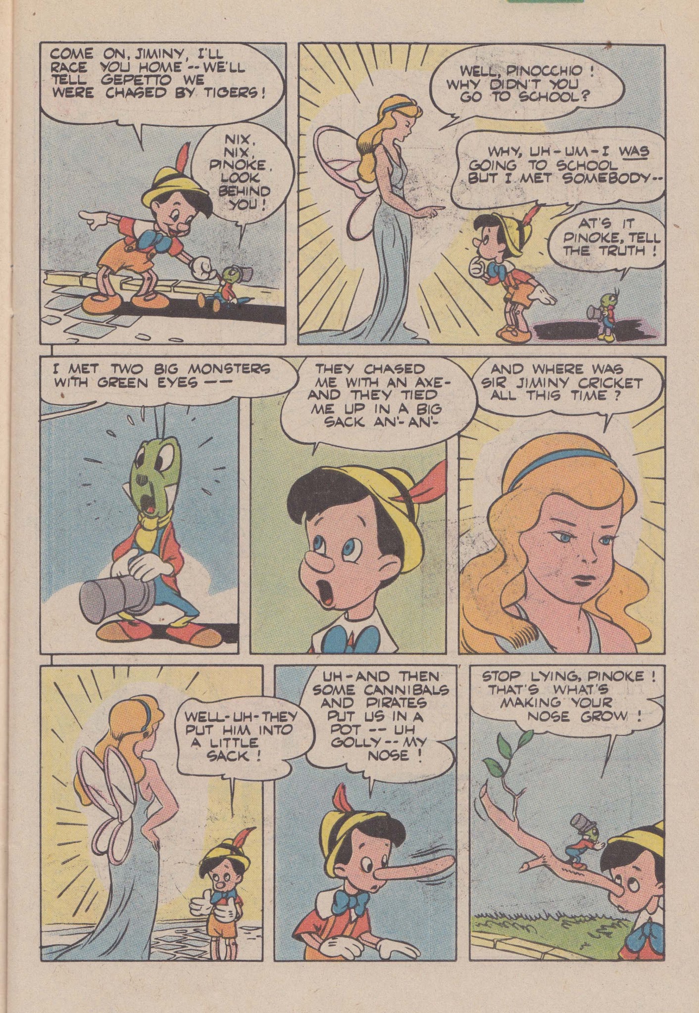 Read online Walt Disney's Pinocchio Special comic -  Issue # Full - 15