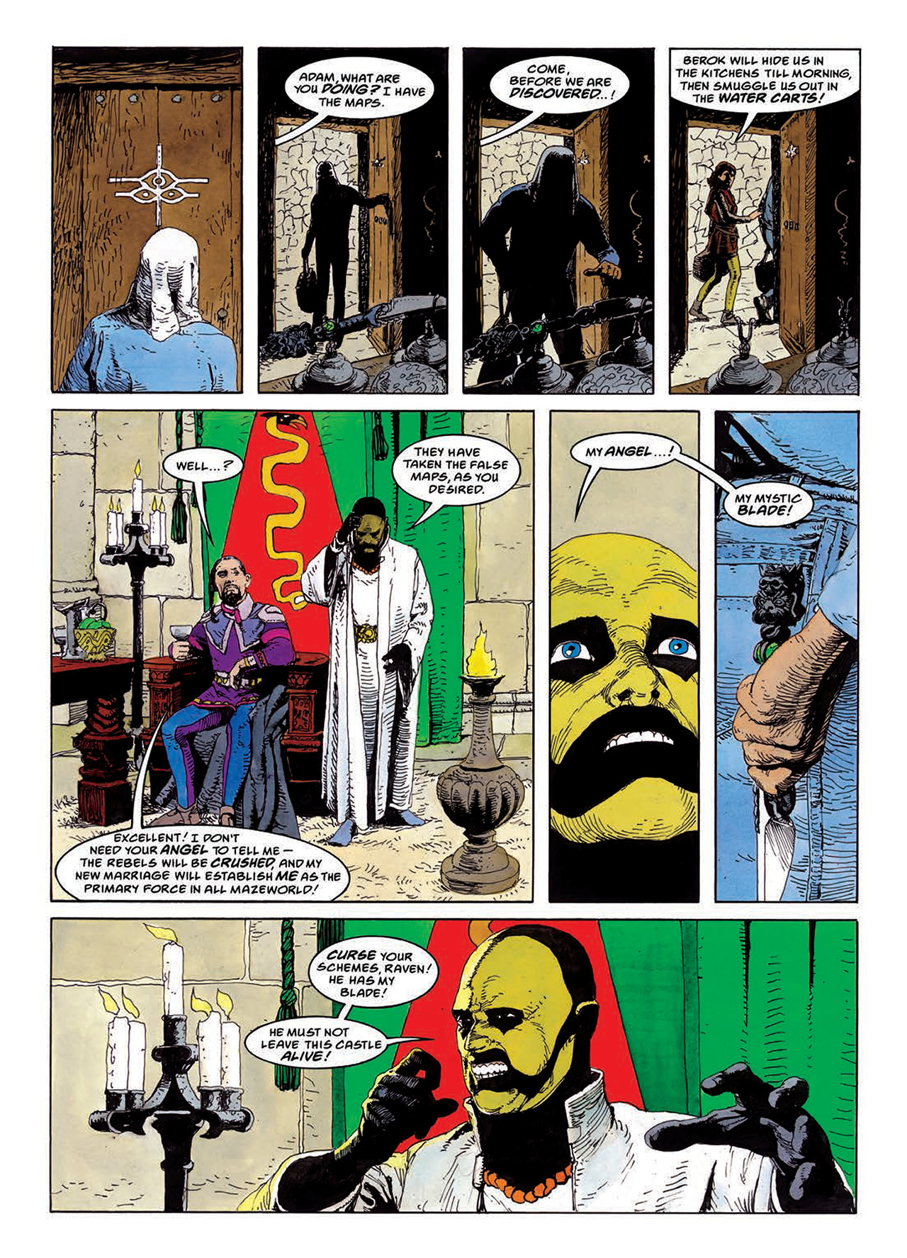 Read online Mazeworld comic -  Issue # TPB - 83