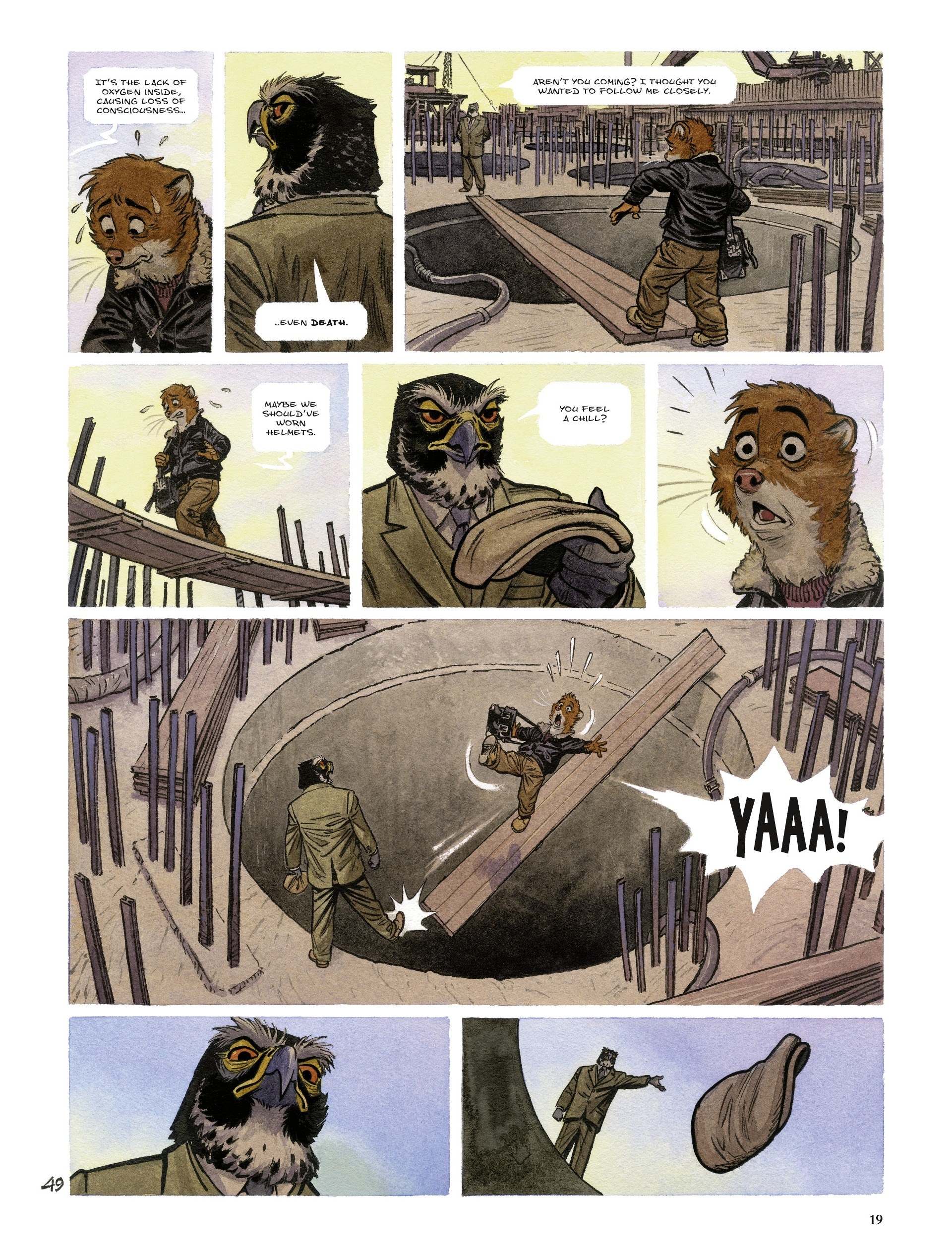 Read online Blacksad: They All Fall Down comic -  Issue #2 - 19