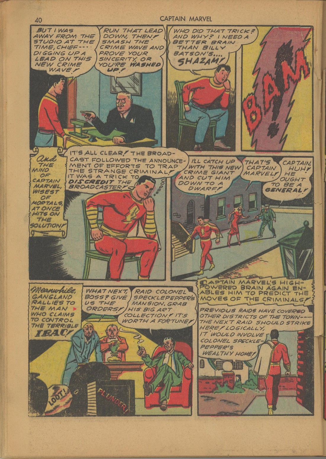 Read online Captain Marvel Adventures comic -  Issue #8 - 41