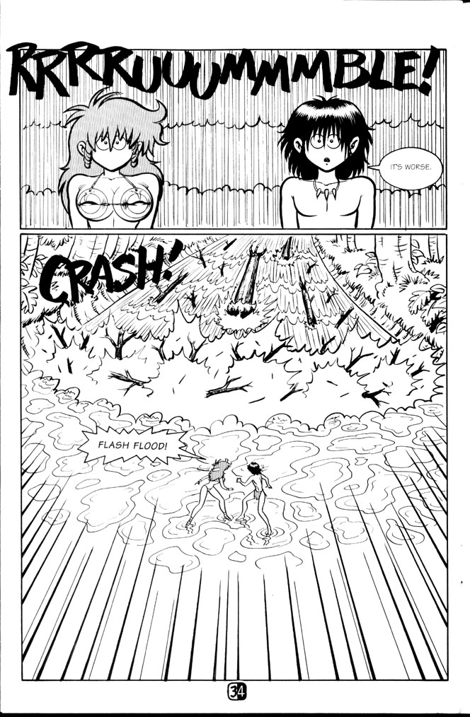 Read online Amazon Gazonga: Bad Girls Of The Jungle comic -  Issue # Full - 36