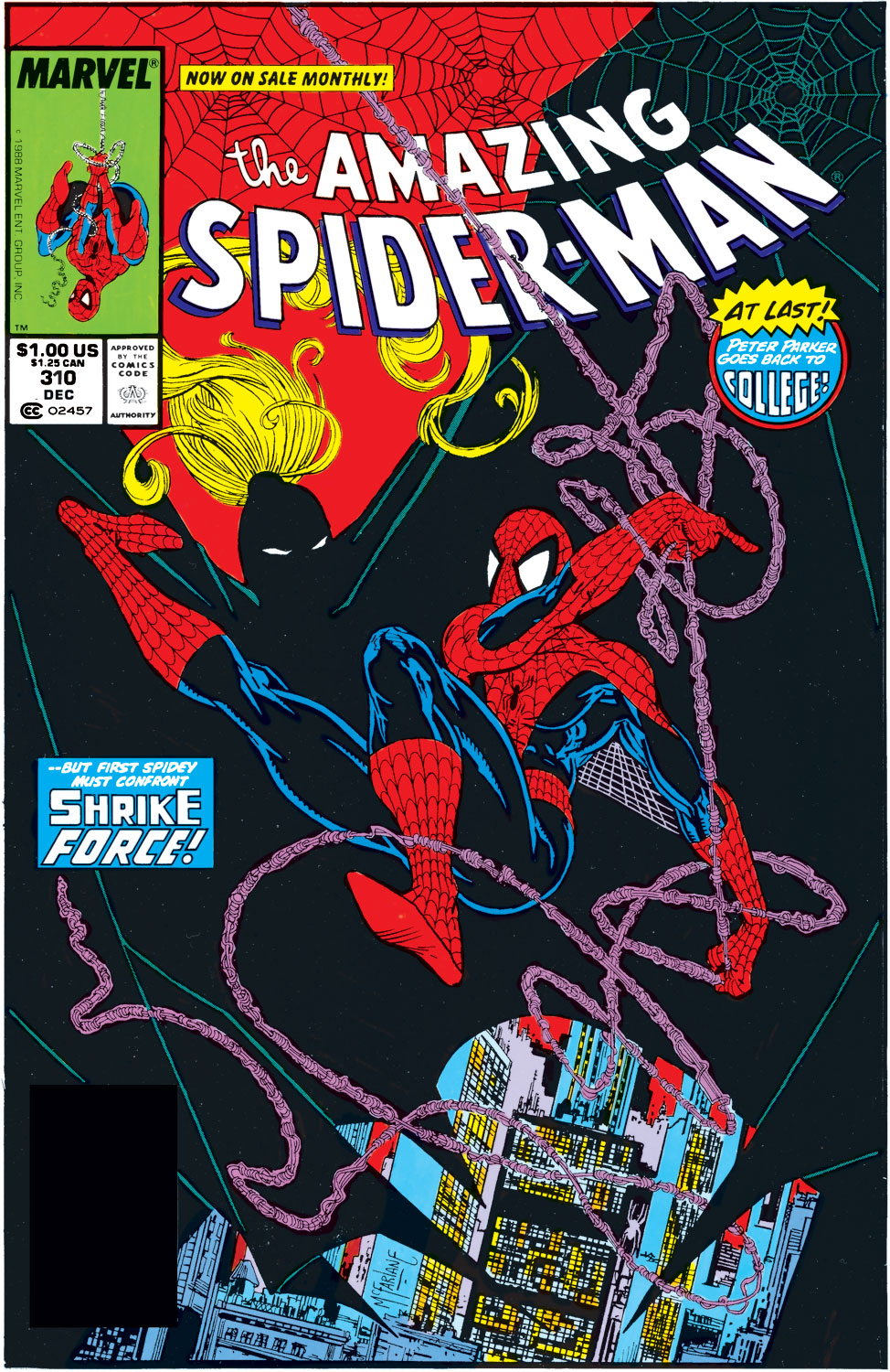 Read online The Amazing Spider-Man (1963) comic -  Issue #310 - 1