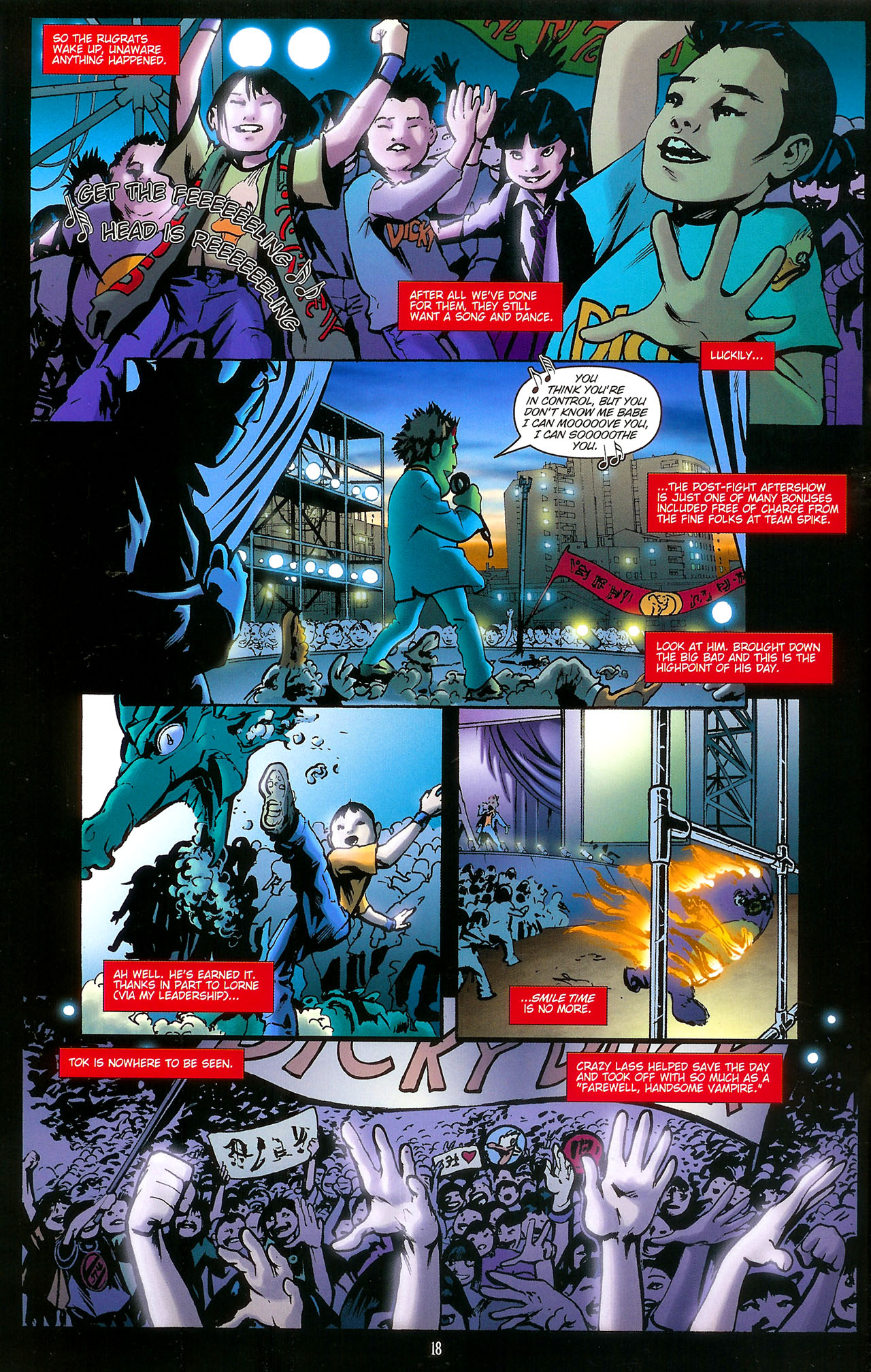 Read online Spike: Shadow Puppets comic -  Issue #4 - 20
