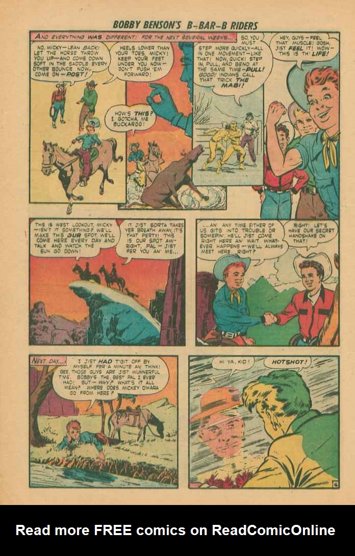 Read online Bobby Benson's B-Bar-B Riders comic -  Issue #2 - 8
