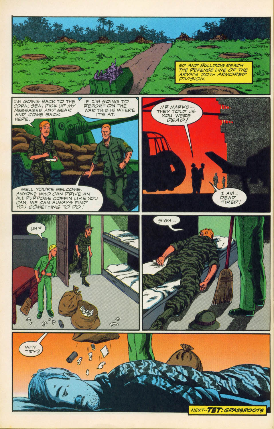 Read online The 'Nam comic -  Issue #78 - 17