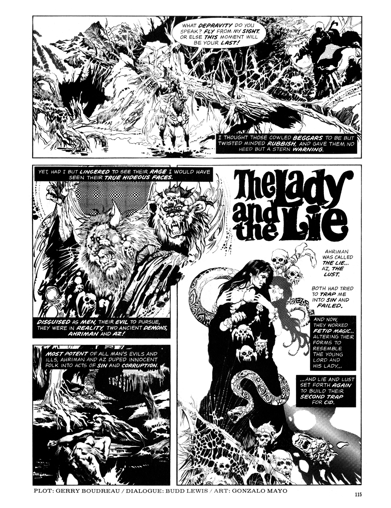 Read online Eerie Archives comic -  Issue # TPB 14 - 116