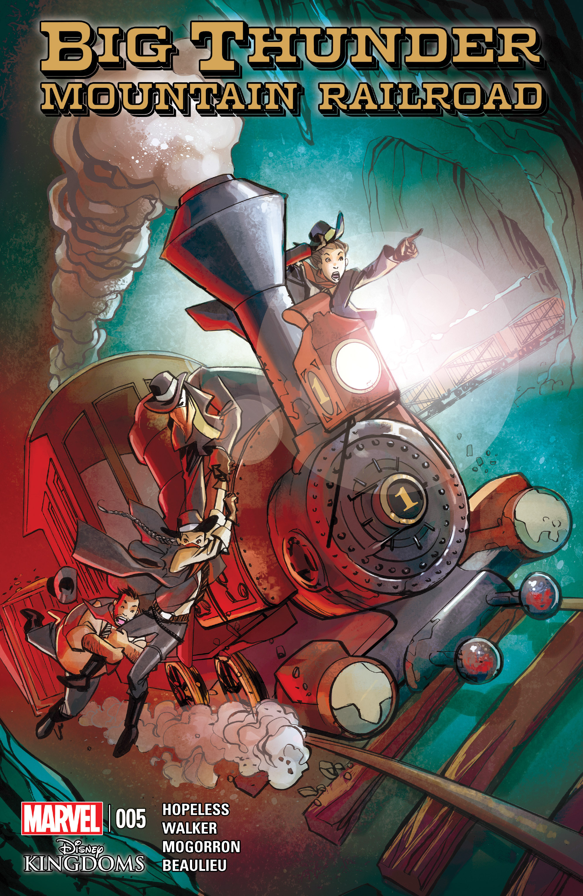 Read online Big Thunder Mountain Railroad comic -  Issue #5 - 1