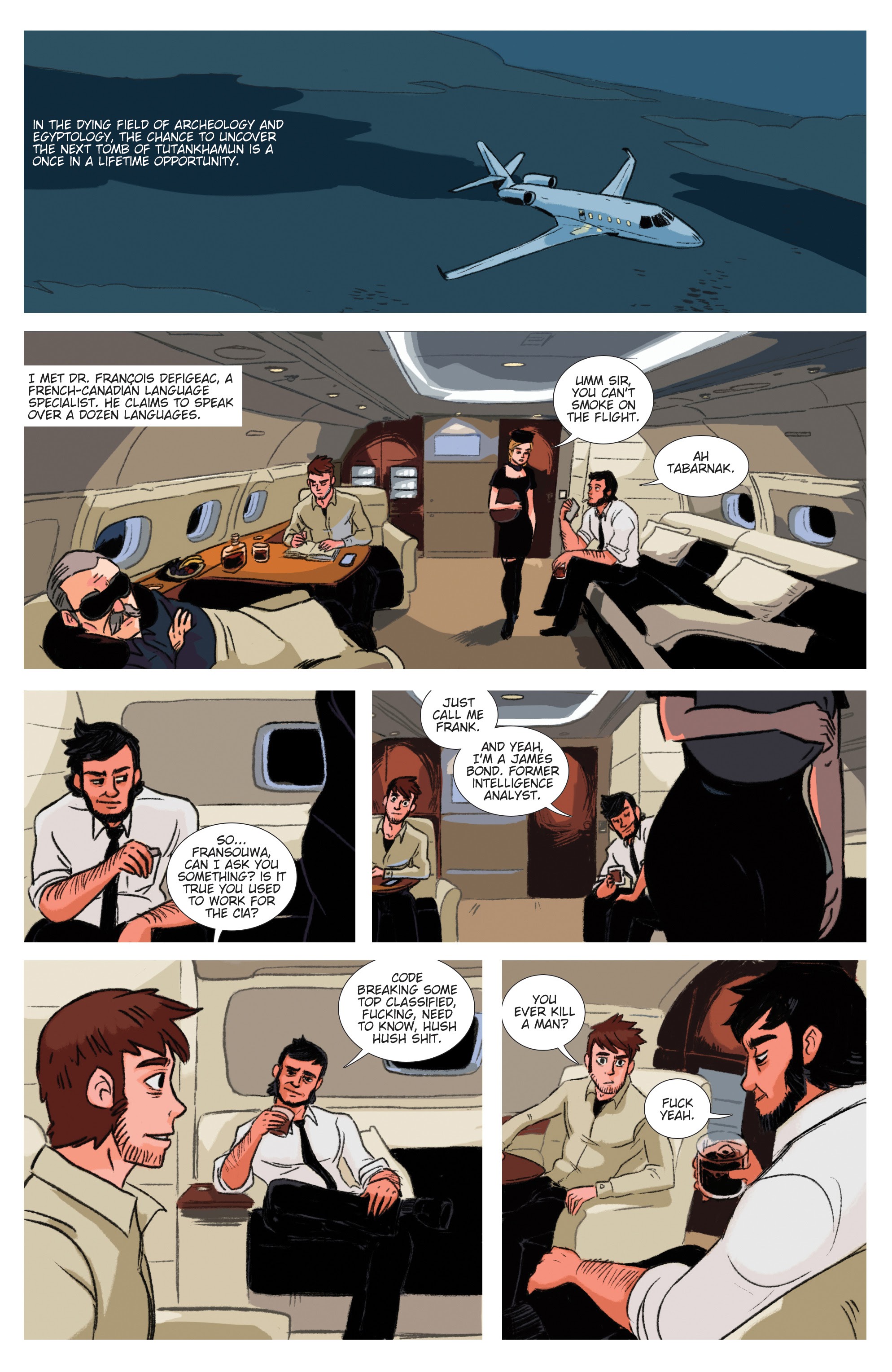 Read online Outer God comic -  Issue #1 - 9