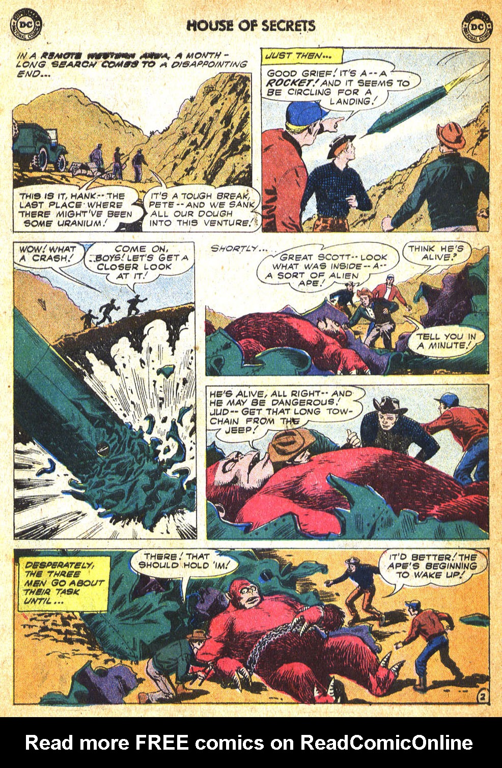 Read online House of Secrets (1956) comic -  Issue #26 - 26