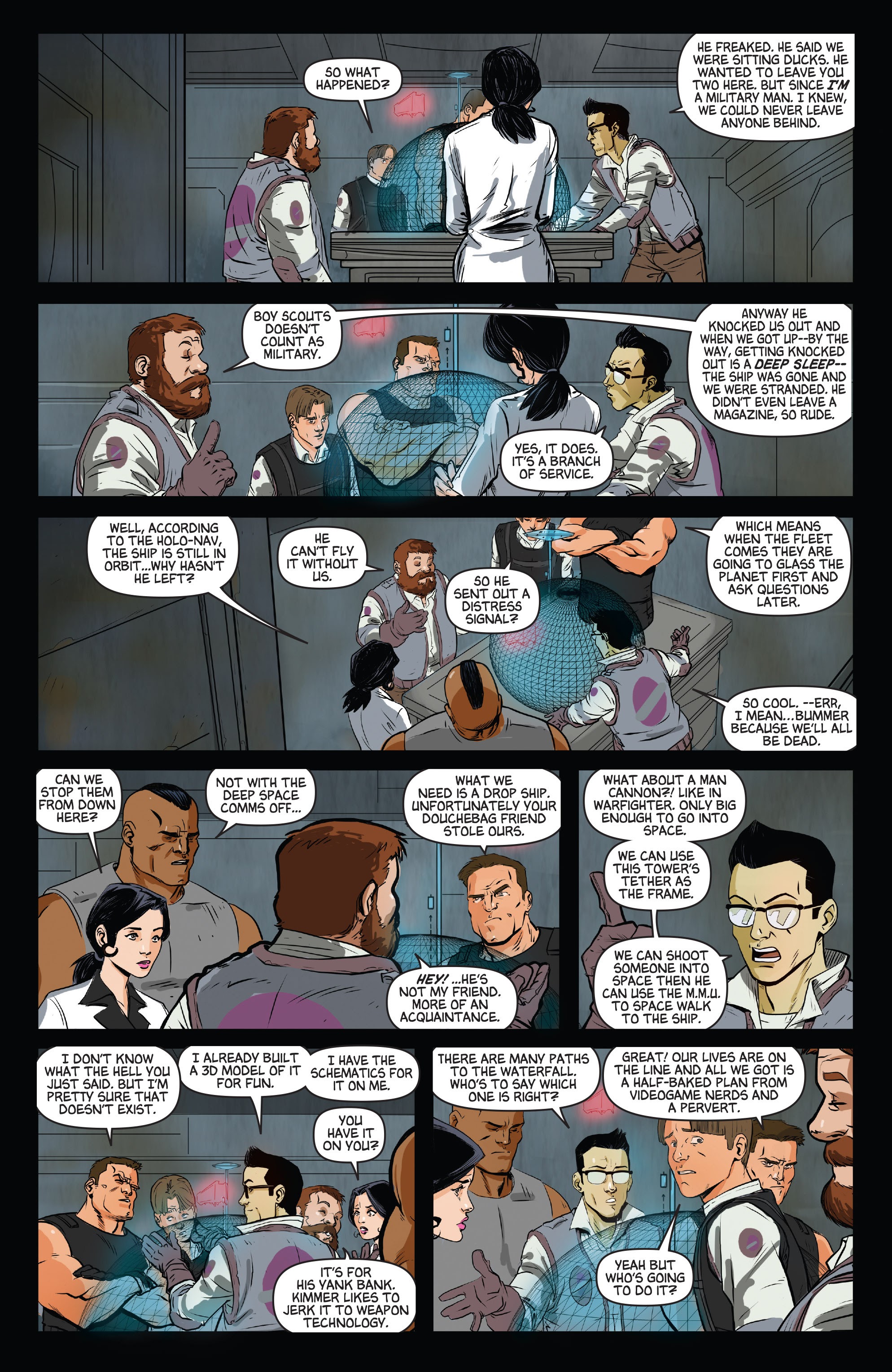 Read online Aliens vs. Parker comic -  Issue # _TPB - 83