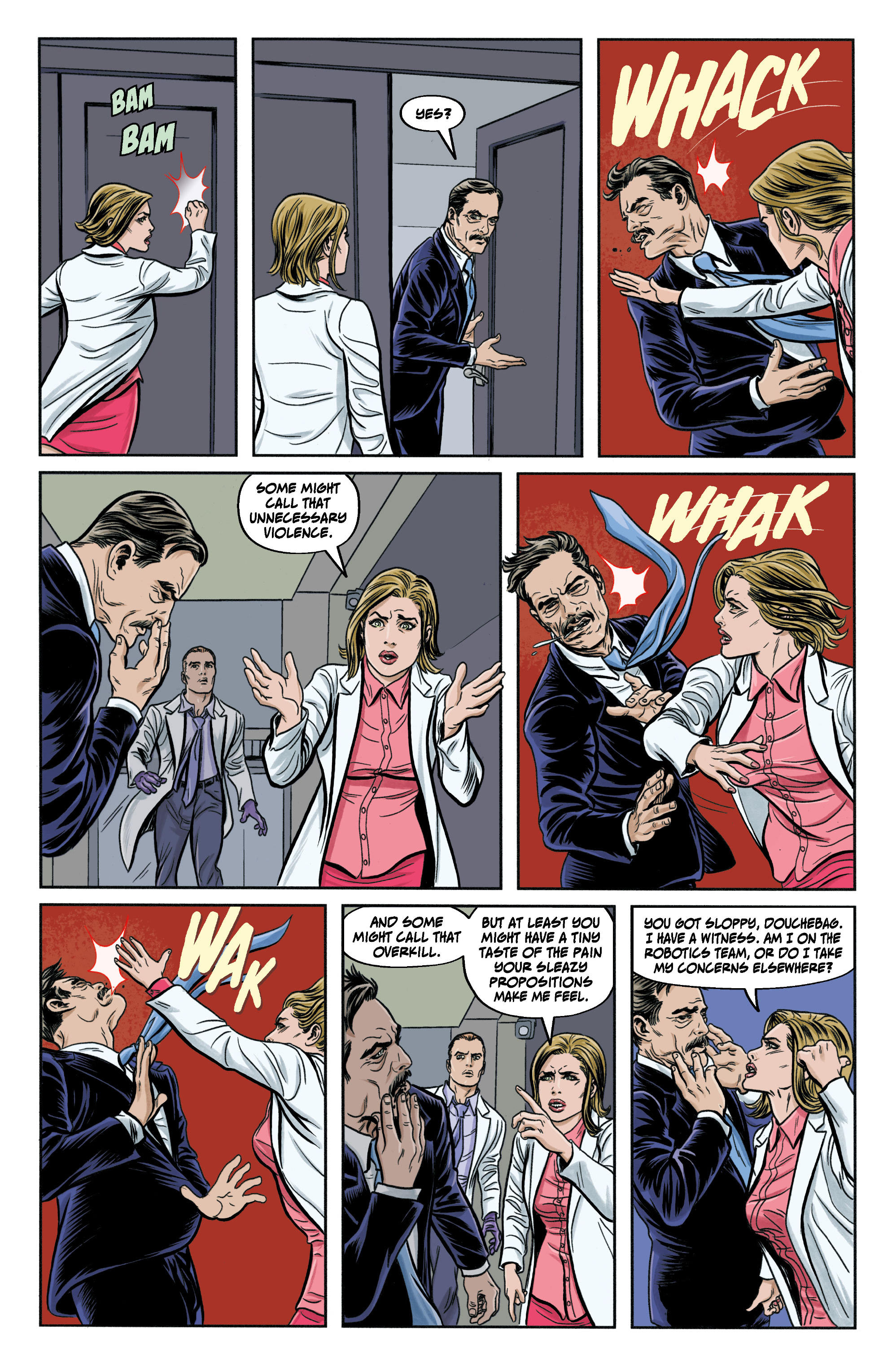 Read online X-RAY ROBOT comic -  Issue #1 - 6