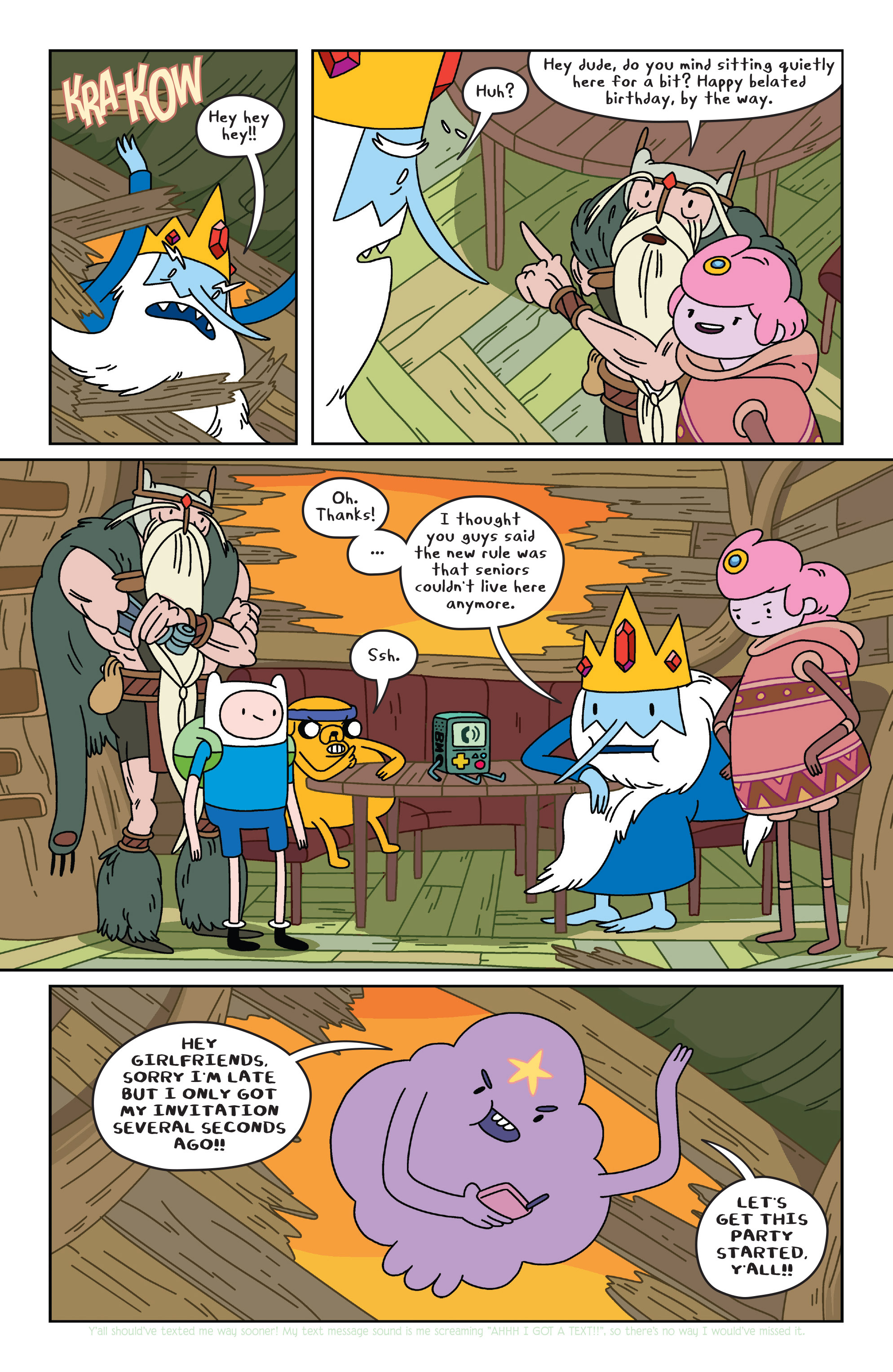 Read online Adventure Time comic -  Issue #34 - 14