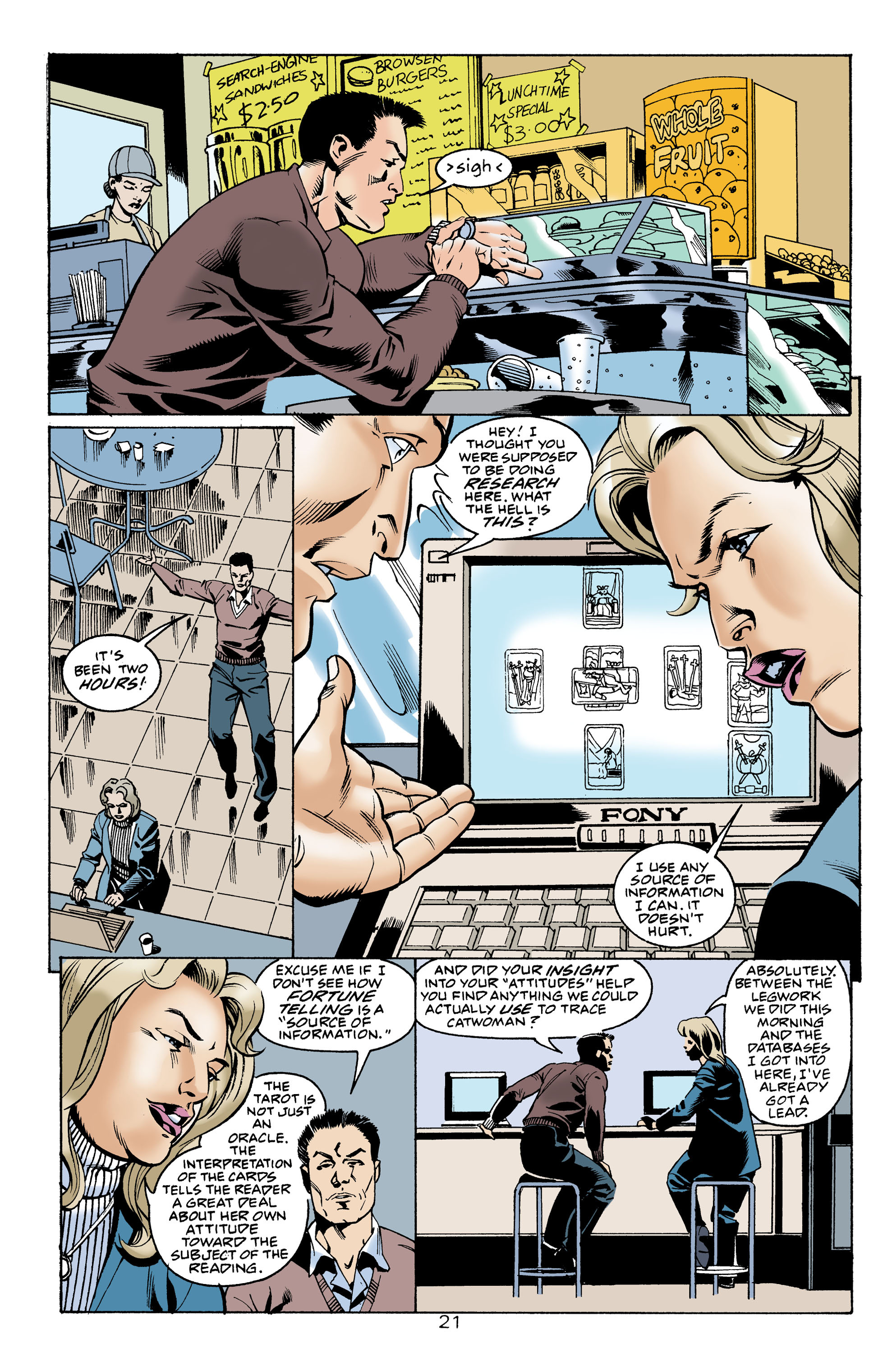 Read online Catwoman (1993) comic -  Issue #85 - 22