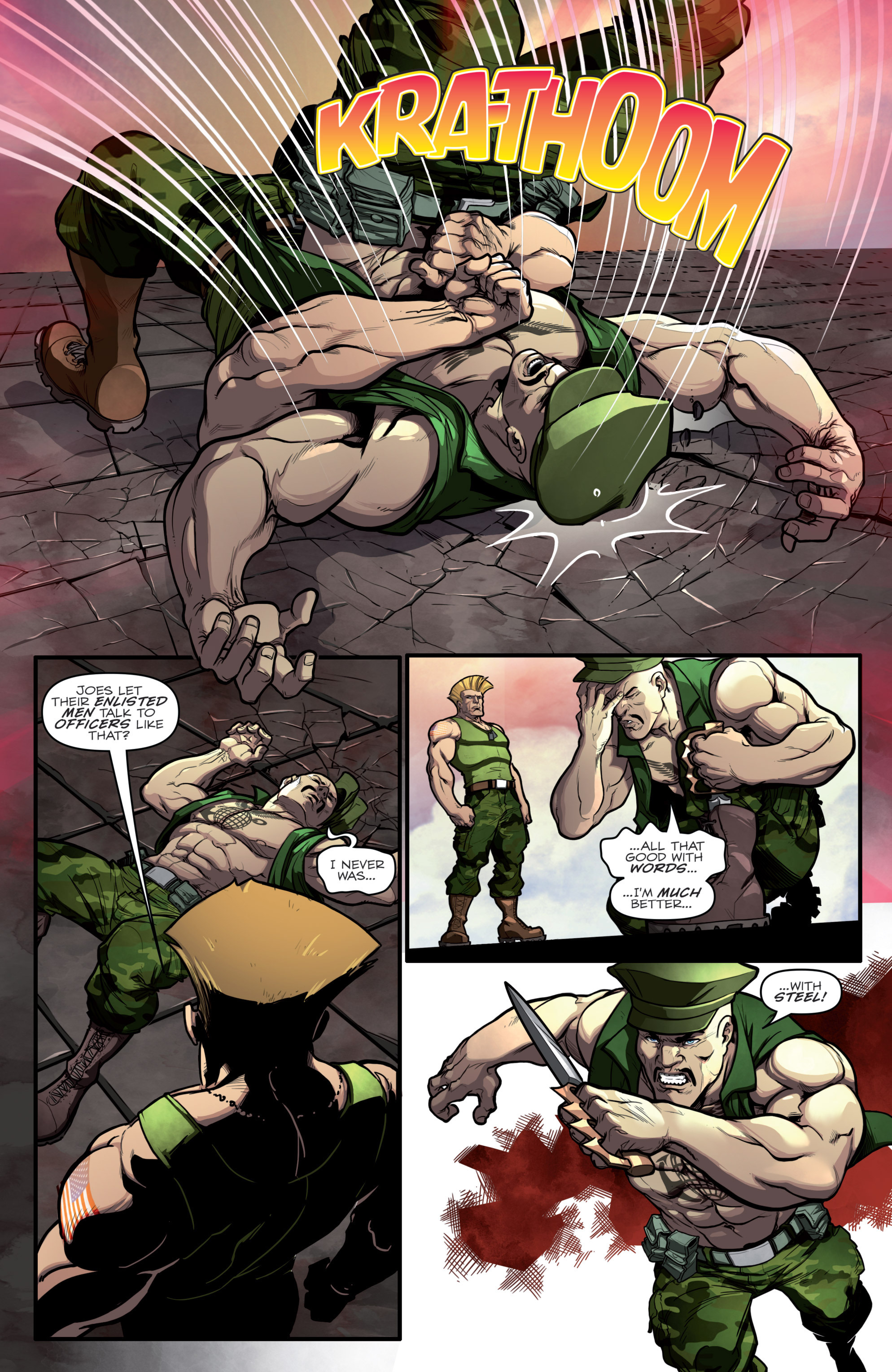 Read online Street Fighter X G.I. Joe comic -  Issue #2 - 5