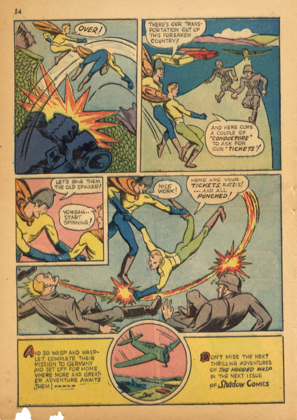 Read online Shadow Comics comic -  Issue #32 - 55