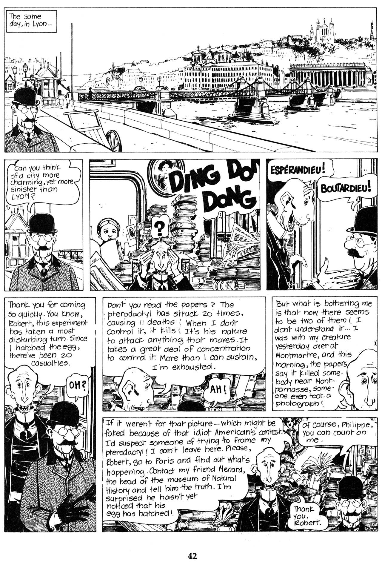 Read online The Extraordinary Adventures of Adele Blanc-Sec comic -  Issue #1 - 20