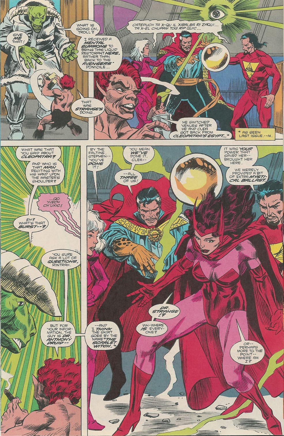 Read online Doctor Strange: Sorcerer Supreme comic -  Issue #34 - 6