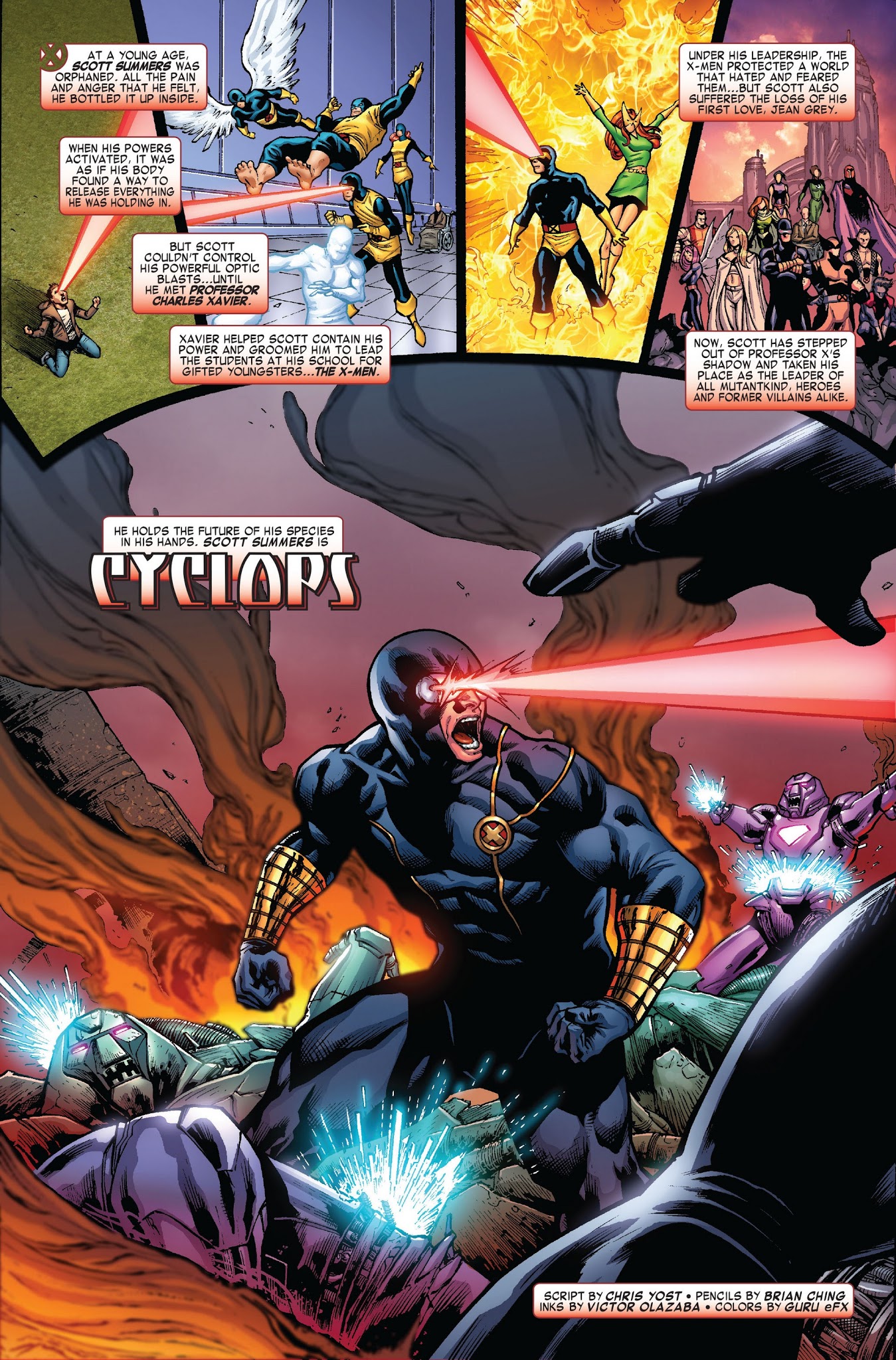 Read online Origins of Marvel Comics: X-Men comic -  Issue # Full - 5