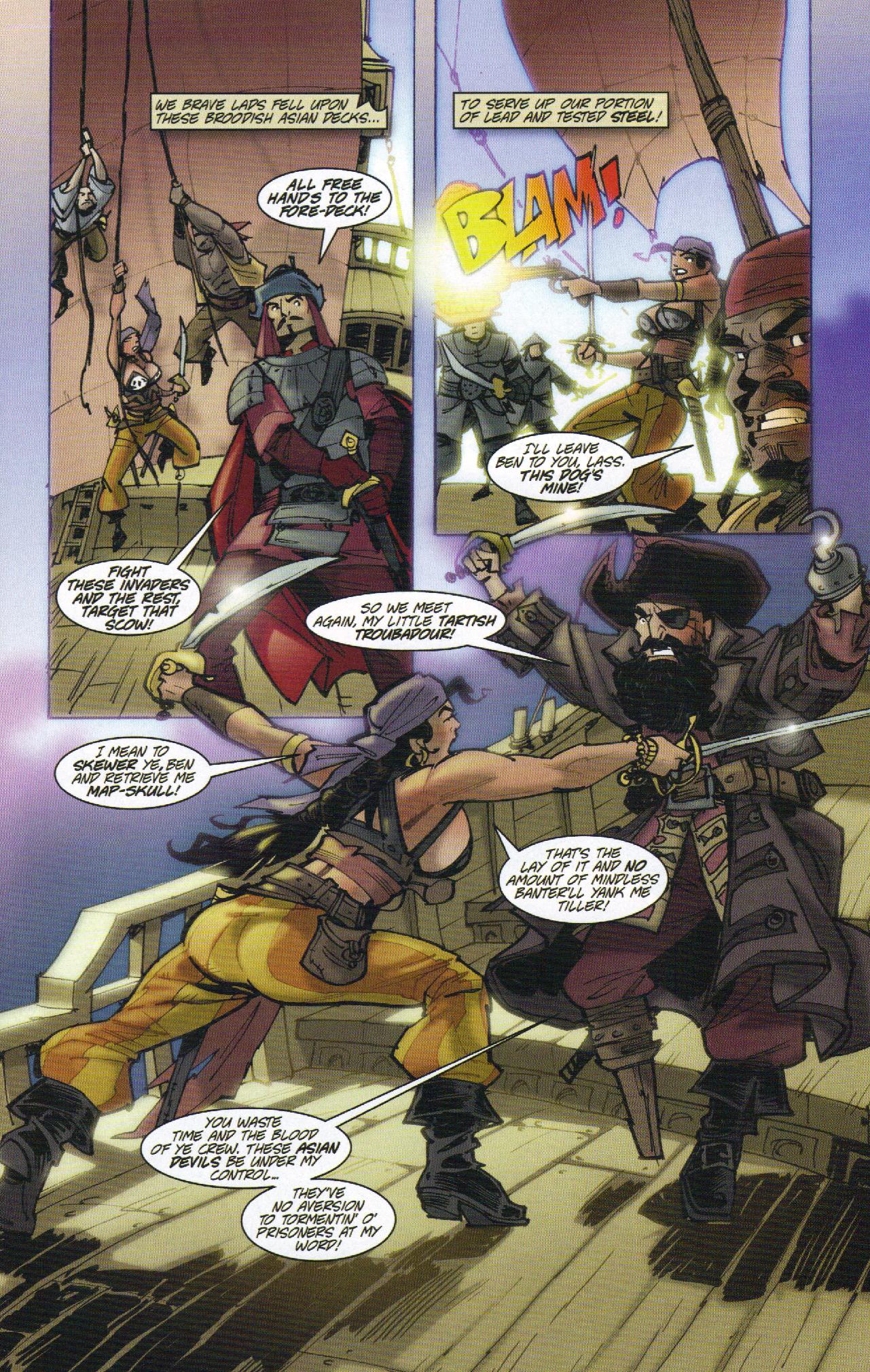 Read online The Voyages of The SheBuccaneer comic -  Issue #4 - 7