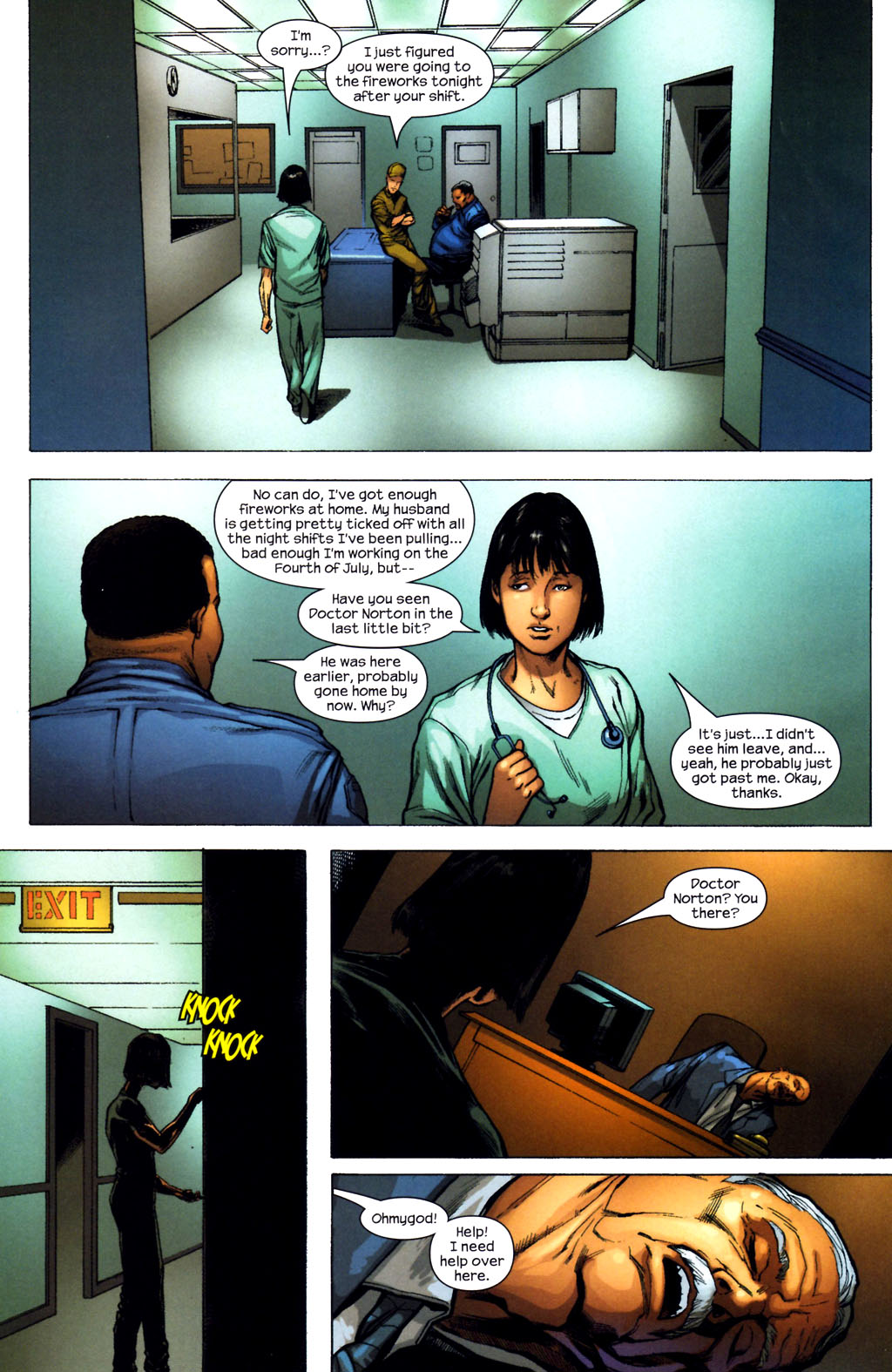 Read online Doctor Spectrum comic -  Issue #4 - 19