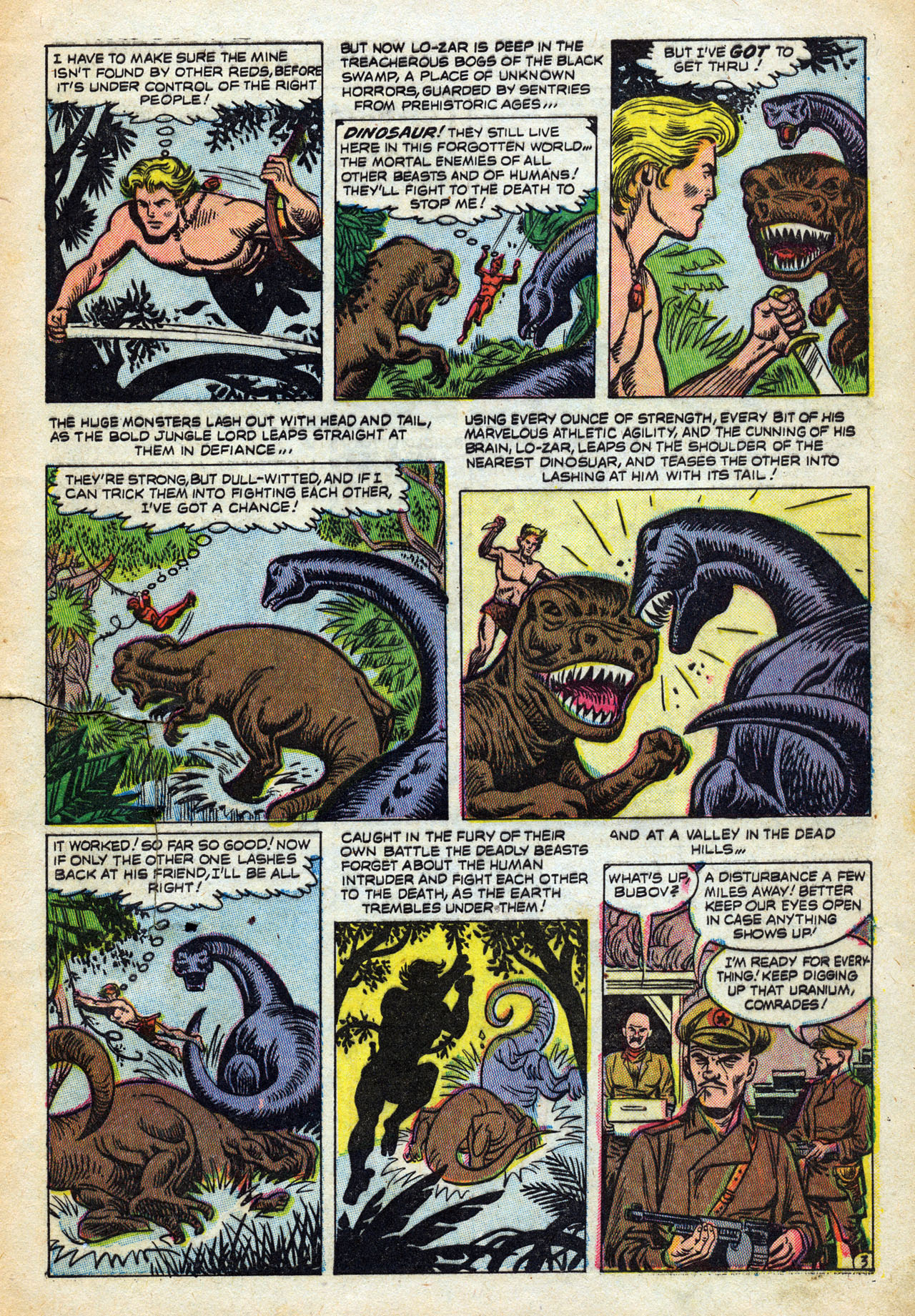 Read online Jungle Action (1954) comic -  Issue #1 - 5