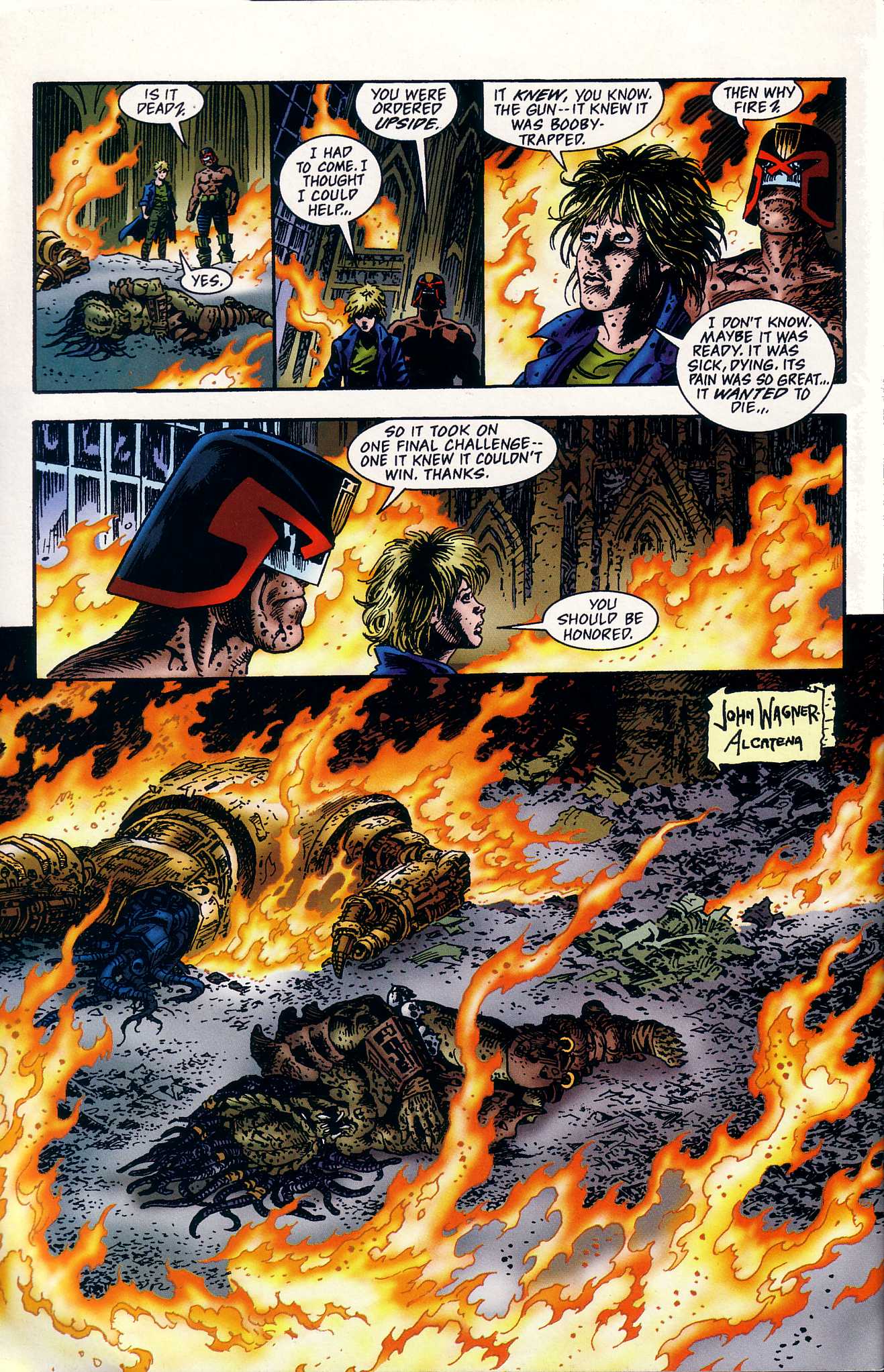 Read online Predator Versus Judge Dredd comic -  Issue #3 - 22