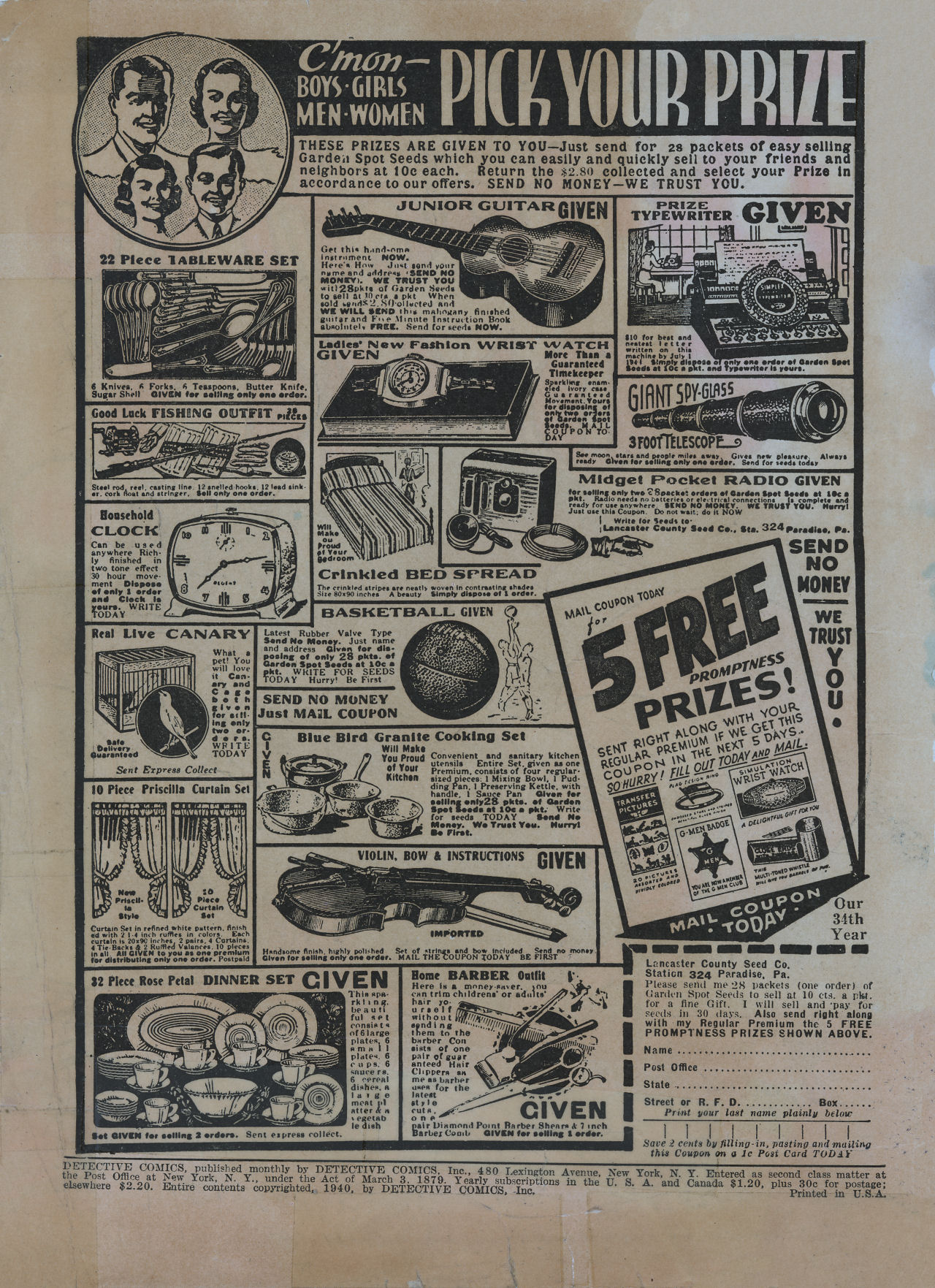 Read online Detective Comics (1937) comic -  Issue #48 - 2