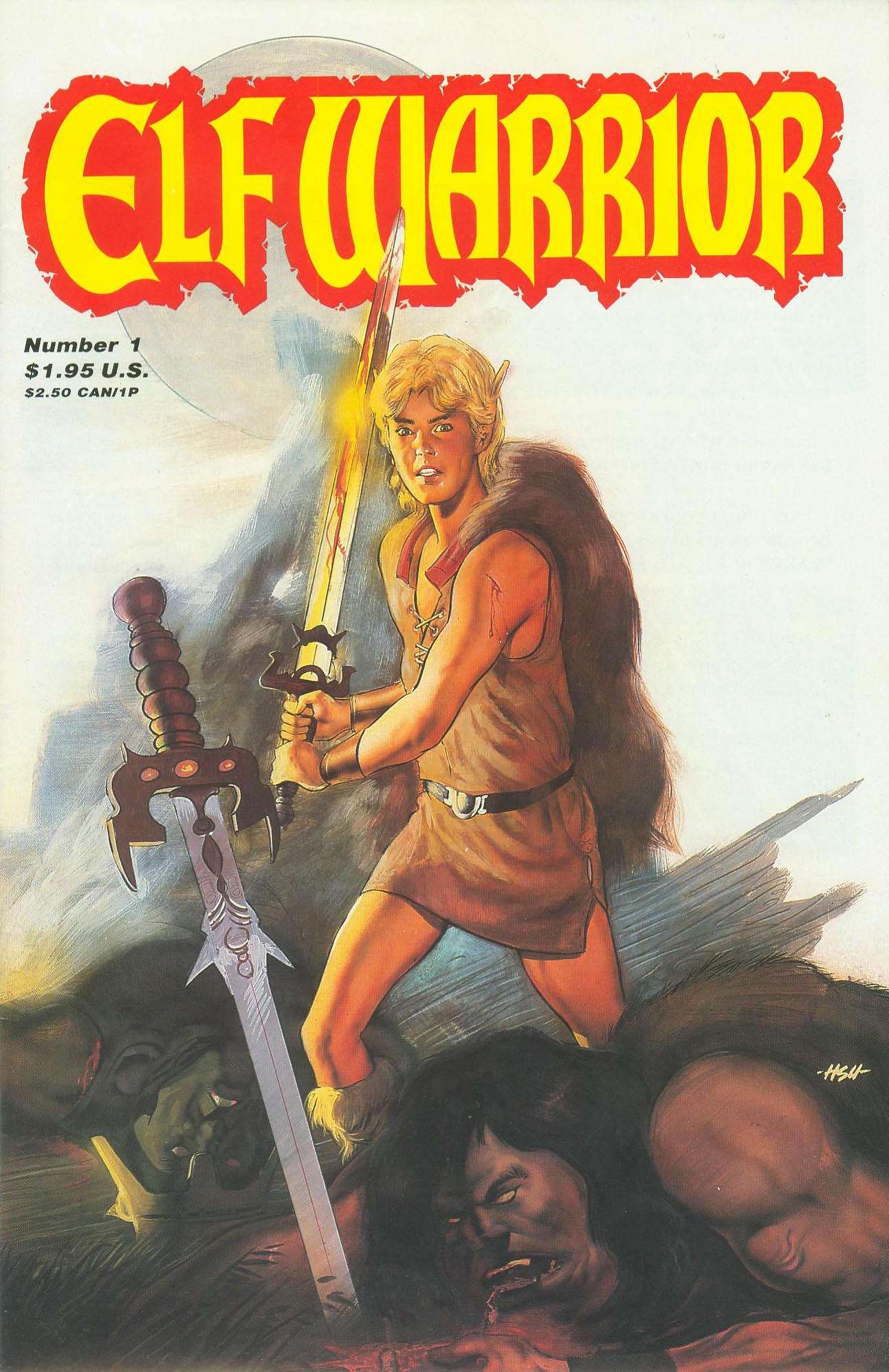 Read online Elf Warrior comic -  Issue #1 - 1