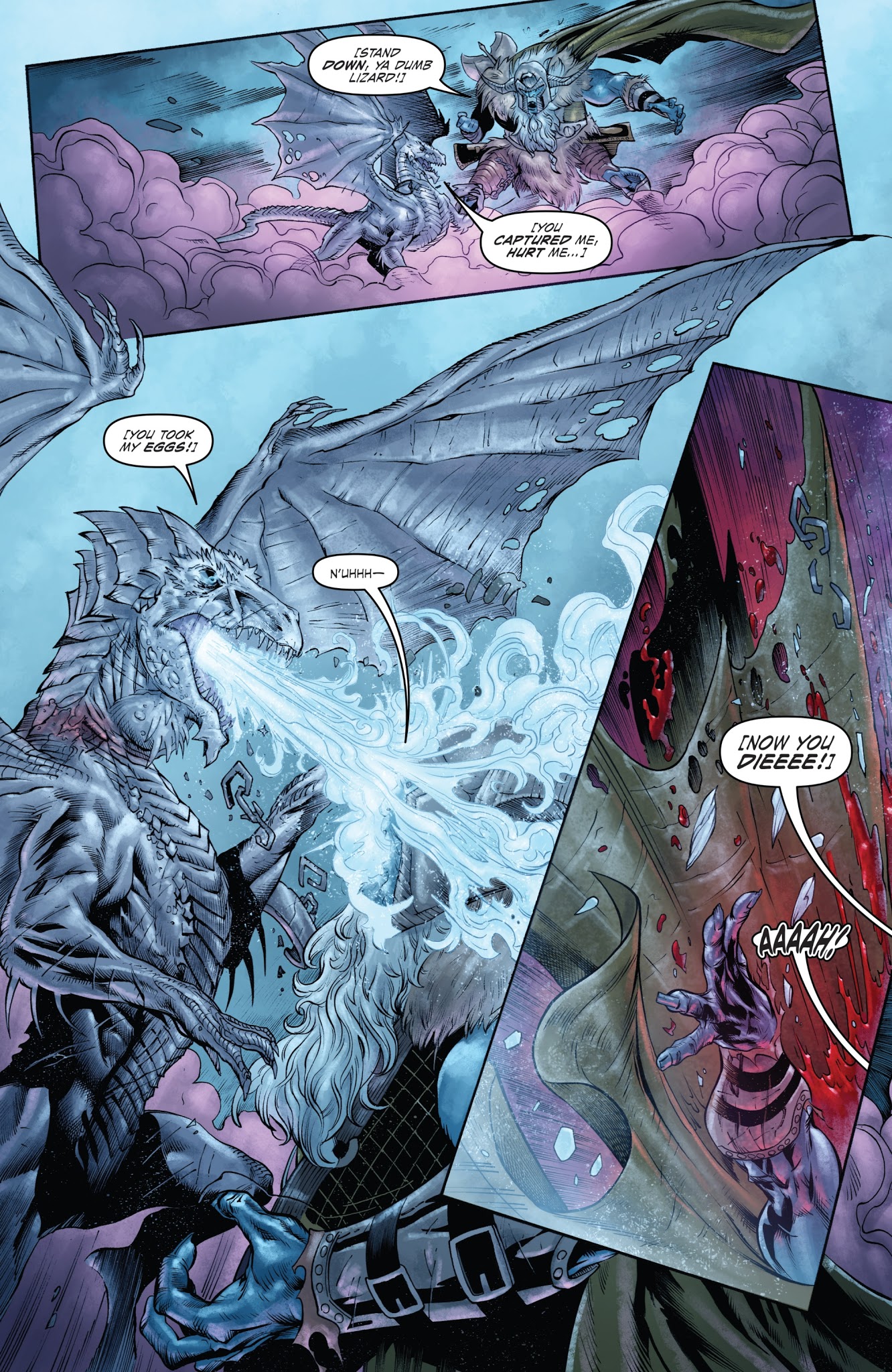 Read online Dungeons & Dragons: Frost Giant's Fury comic -  Issue #5 - 16