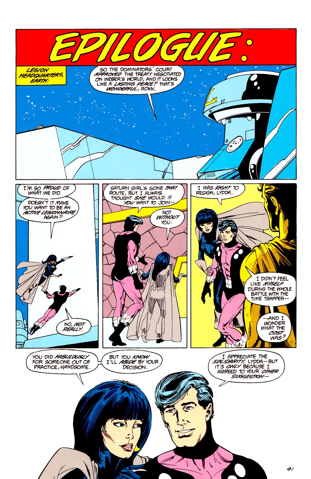 Legion of Super-Heroes (1984) issue Annual 3 - Page 42