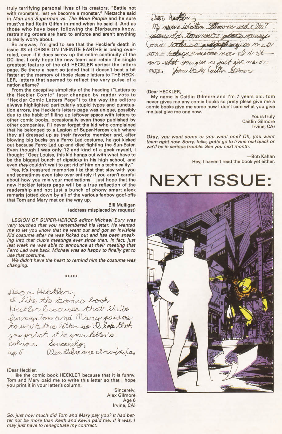 Read online Heckler comic -  Issue #1 - 25