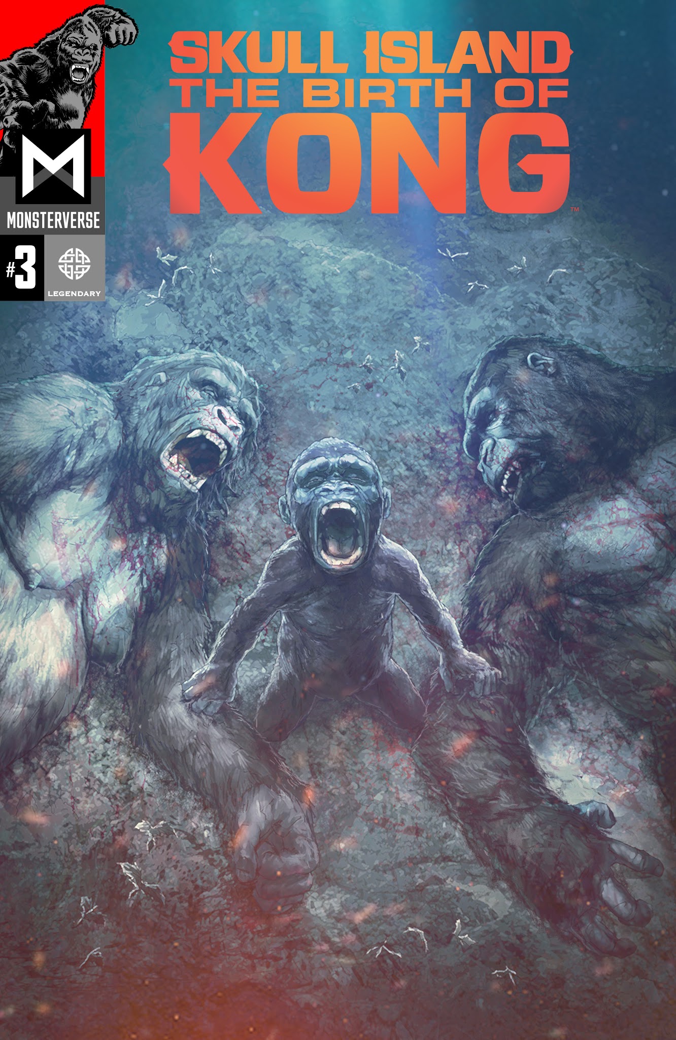 Read online Skull Island: The Birth of Kong comic -  Issue #3 - 1