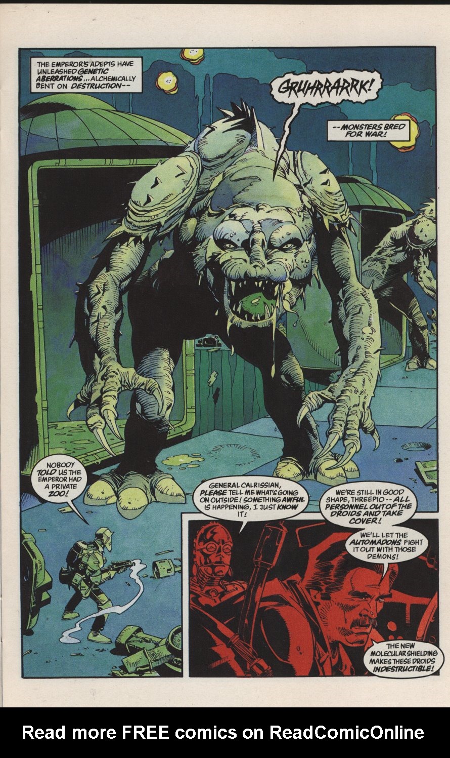 Read online Star Wars: Dark Empire II comic -  Issue #5 - 7