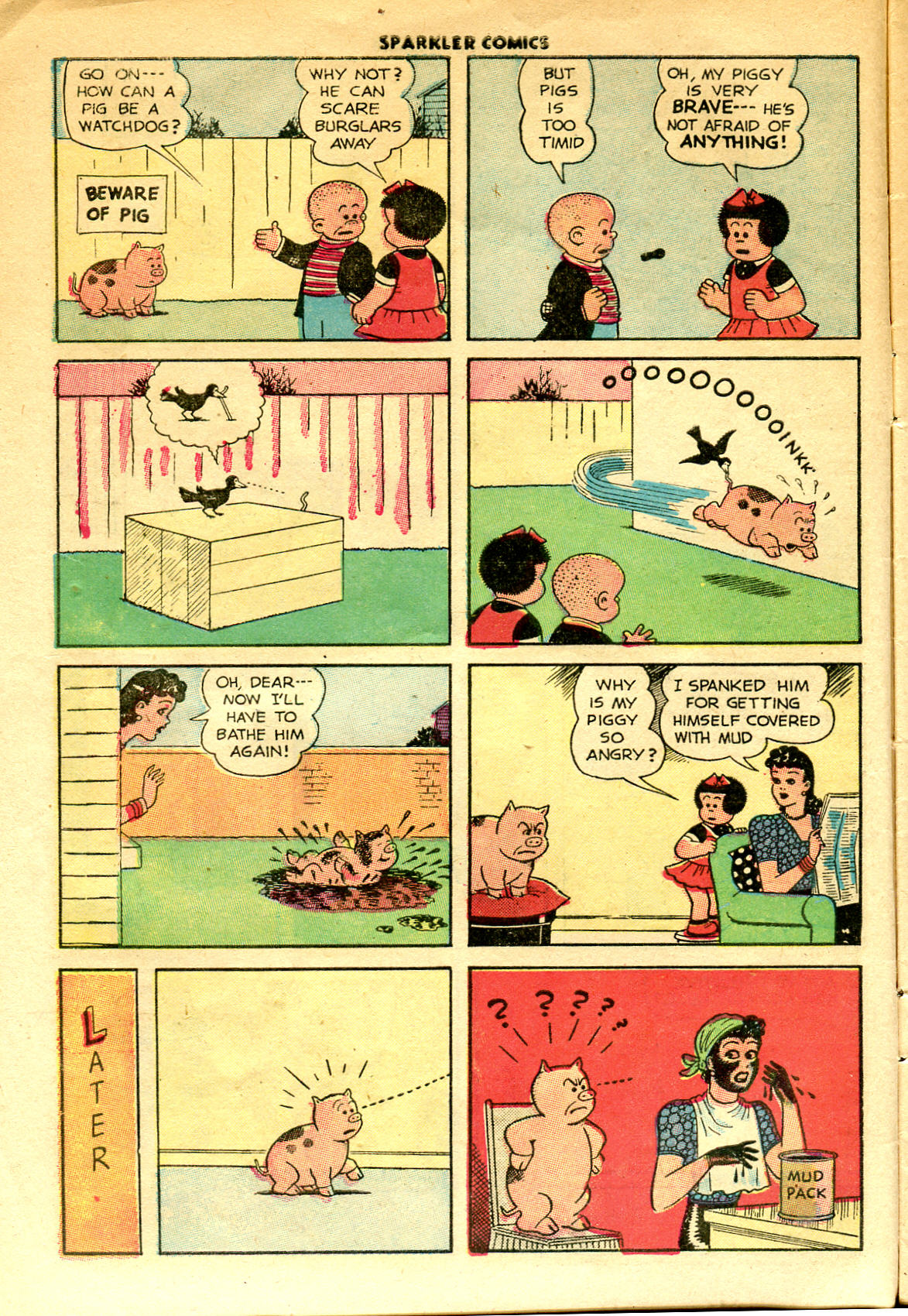 Read online Sparkler Comics comic -  Issue #67 - 8