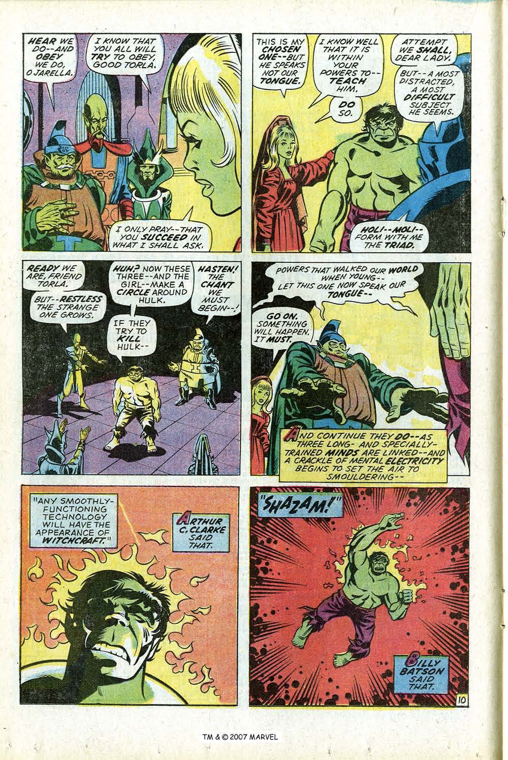 Read online The Incredible Hulk (1968) comic -  Issue #140 - 16