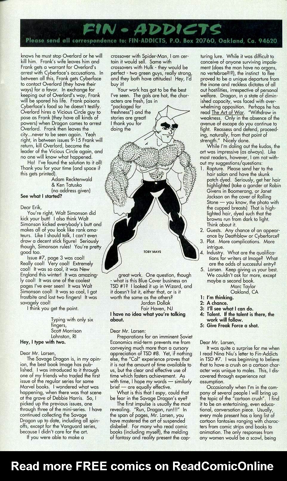 Read online The Savage Dragon (1993) comic -  Issue #9 - 36