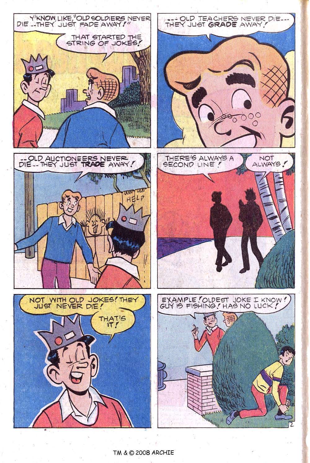 Read online Jughead (1965) comic -  Issue #260 - 4