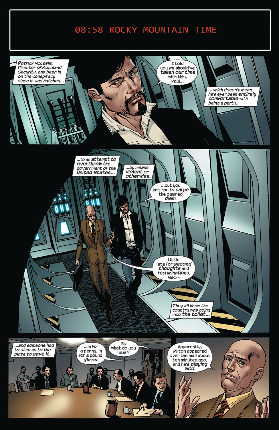 Read online Squadron Supreme (2008) comic -  Issue #9 - 9