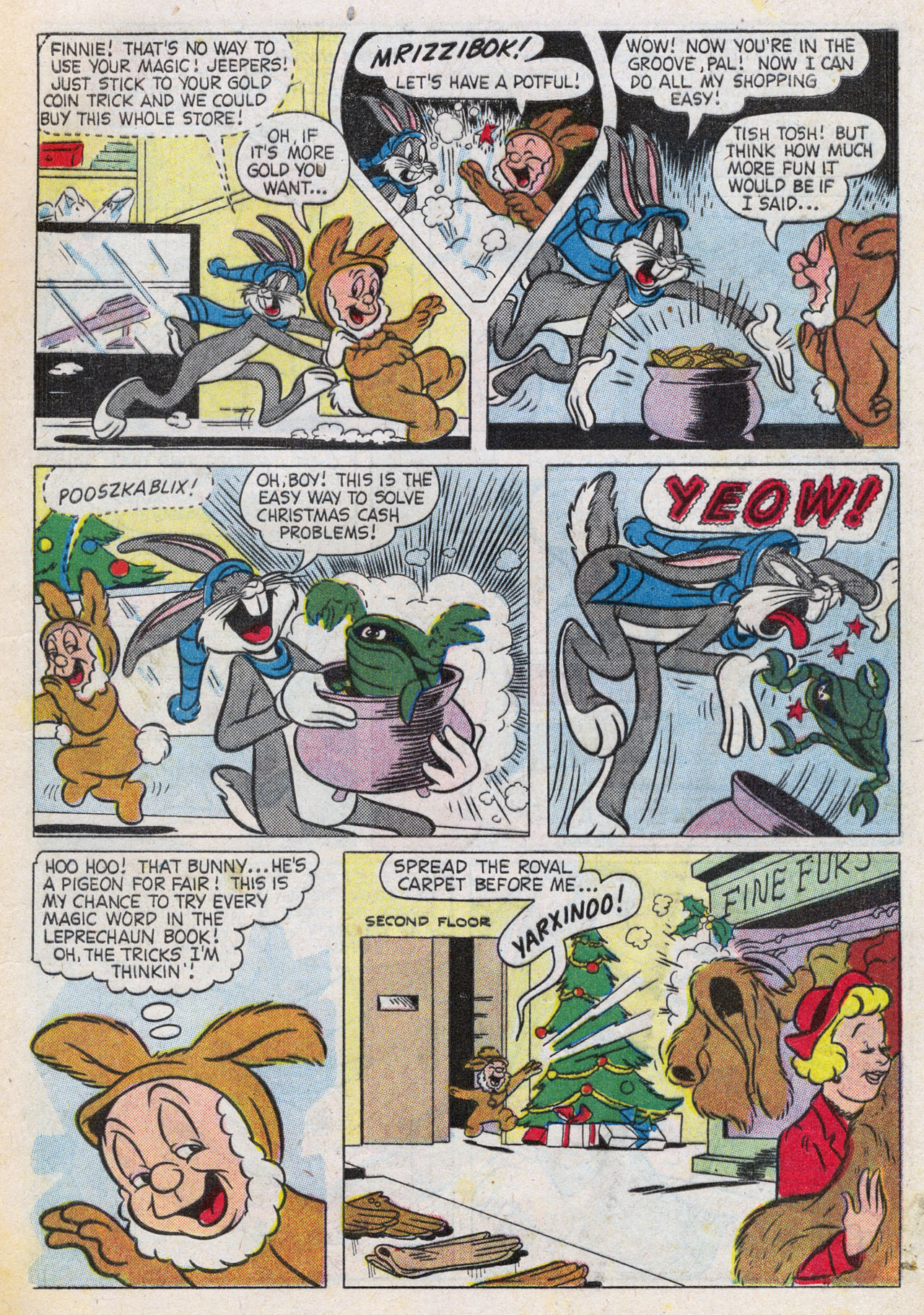 Read online Bugs Bunny's Christmas Funnies comic -  Issue # TPB 9 - 9